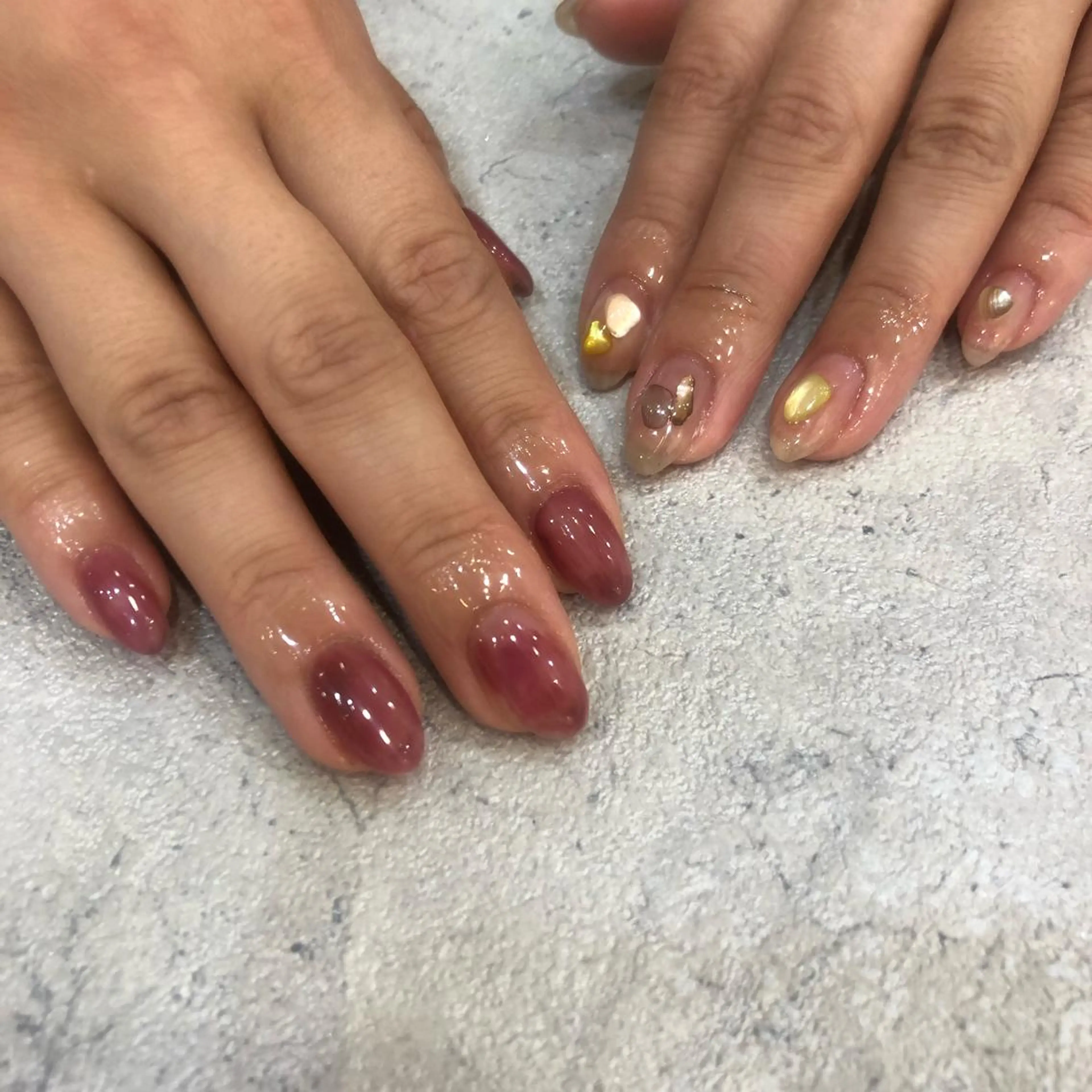 ネイル ニュアンスネイル ëmma nail_ by chulaのネイルデザイン