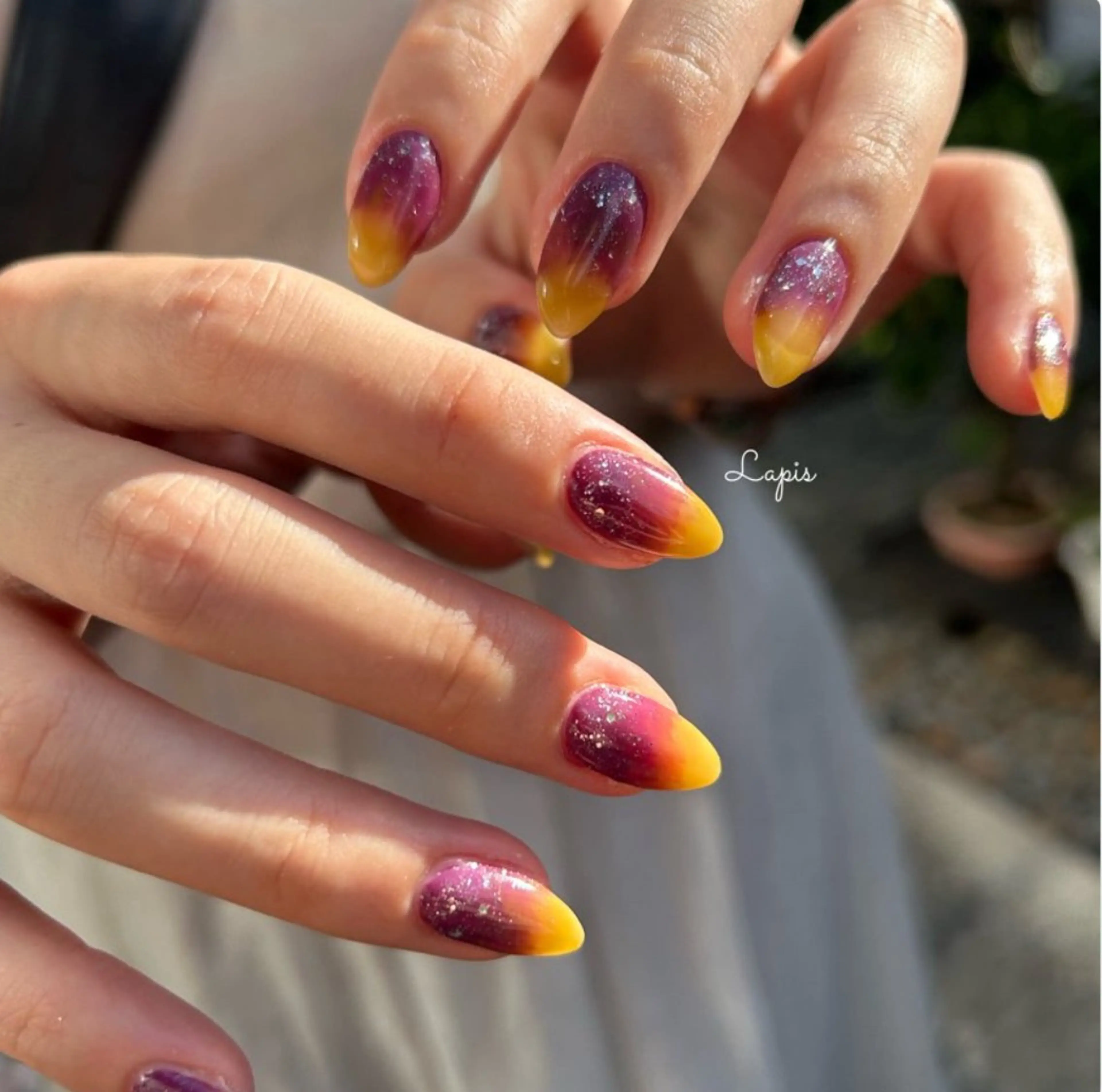 ネイル ハンドネイル Lapis *のネイルデザイン