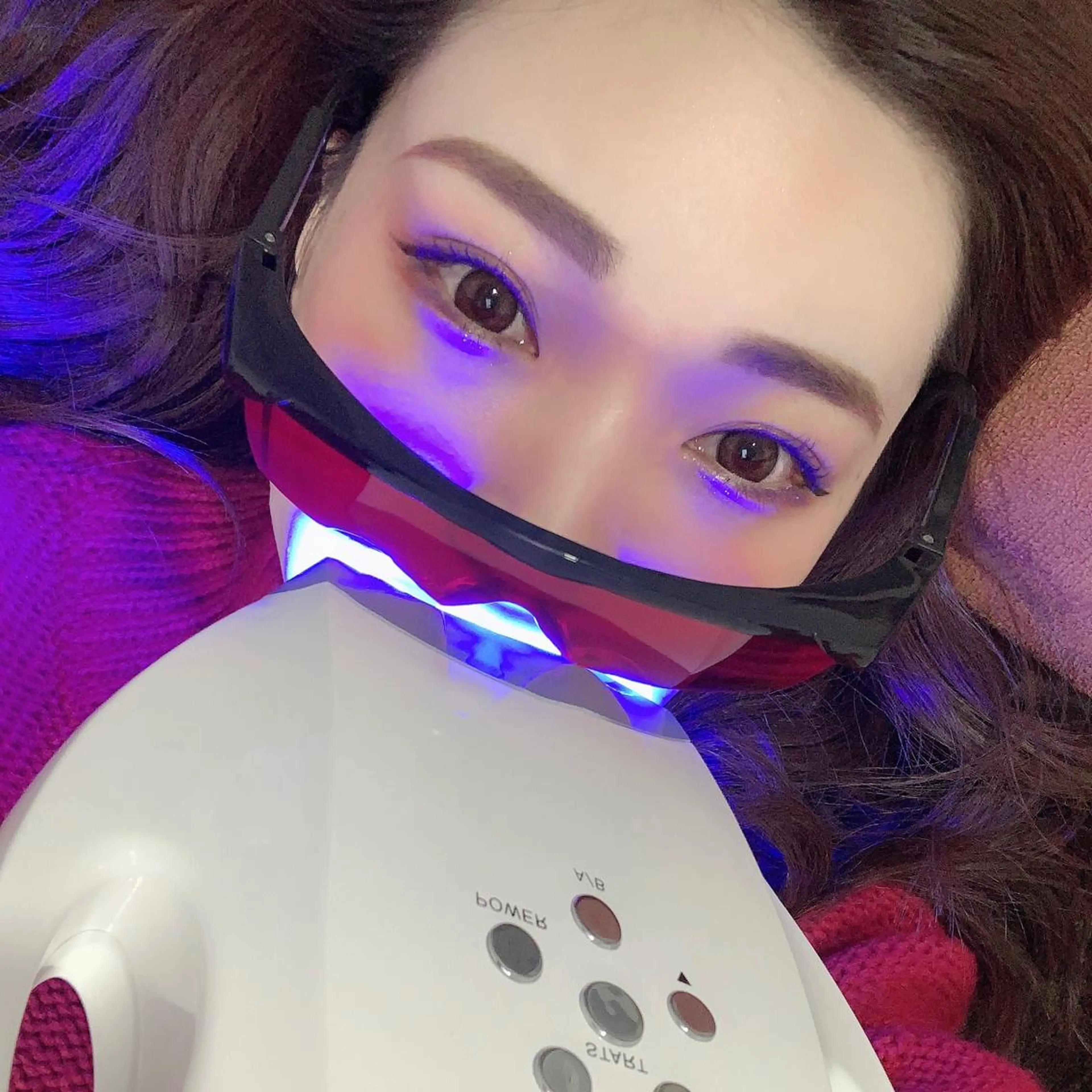 セルフホワイトニング10分×3回照射🦷✨1回でさらにトーンアップしたい方への写真