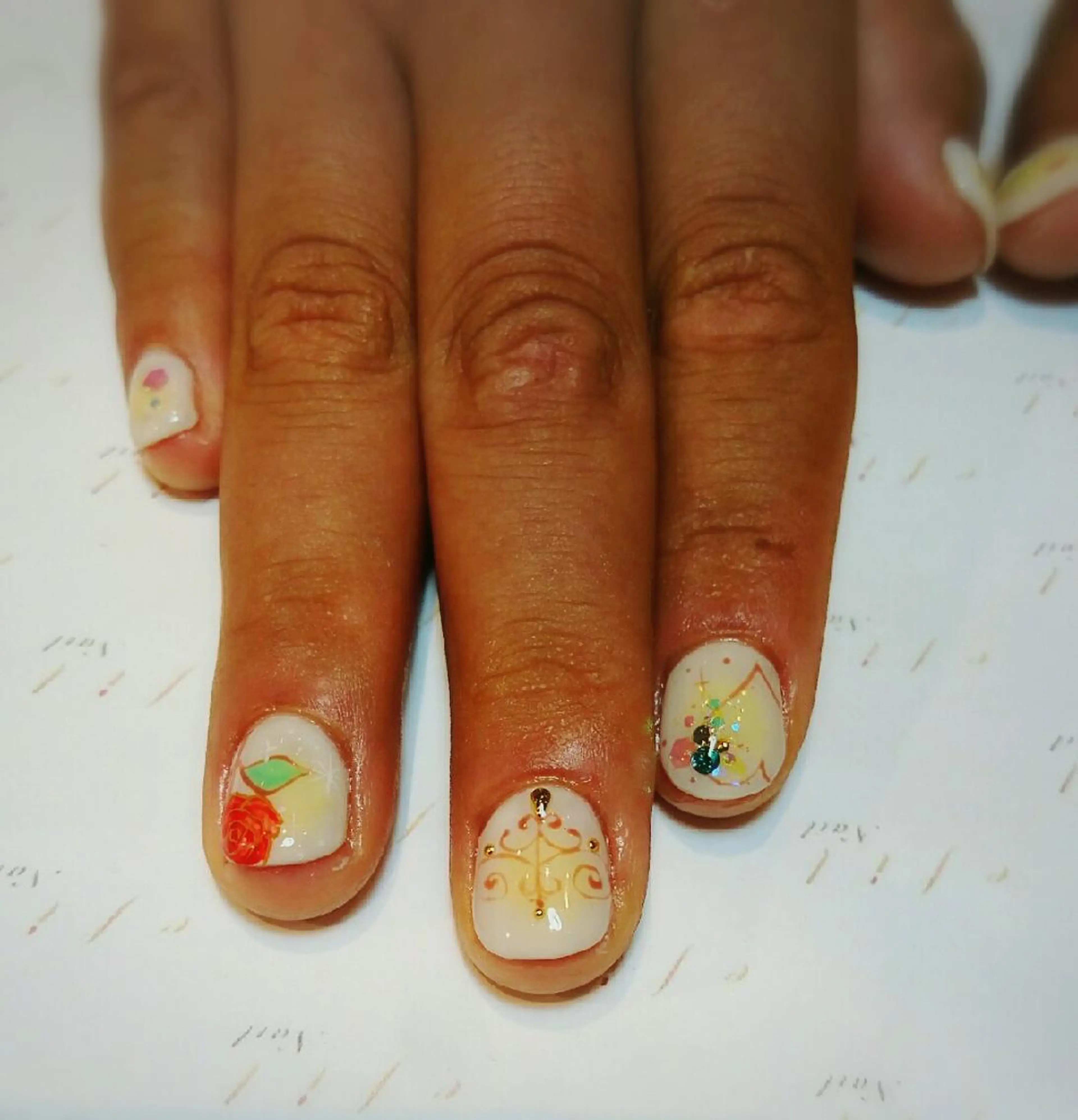 ネイル 持ち込み みー shakushiroのネイルデザイン