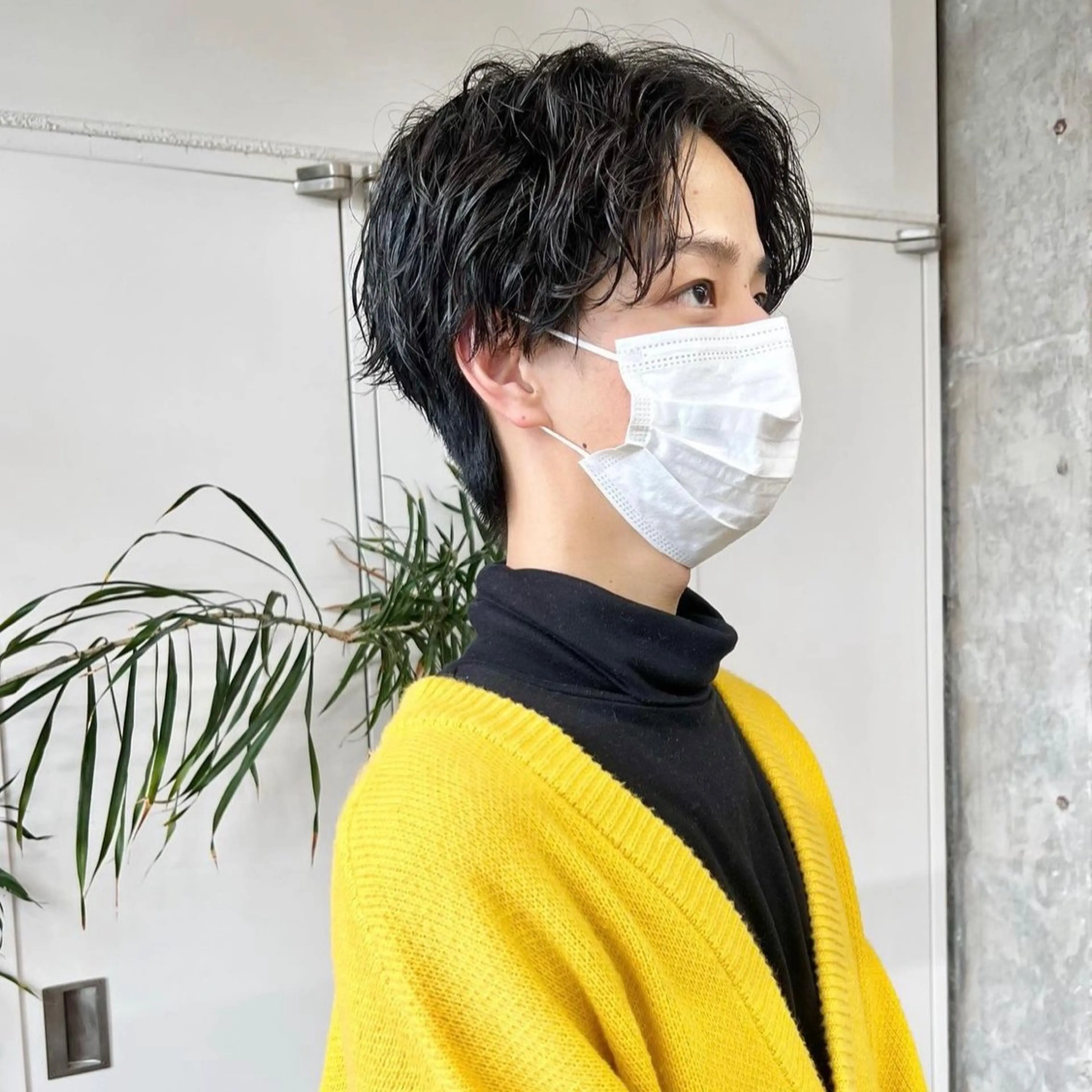 メンズ メンズパーマ カット パーマ 韓国ヘア /男女❄️ 細江 美紅のヘアスタイル