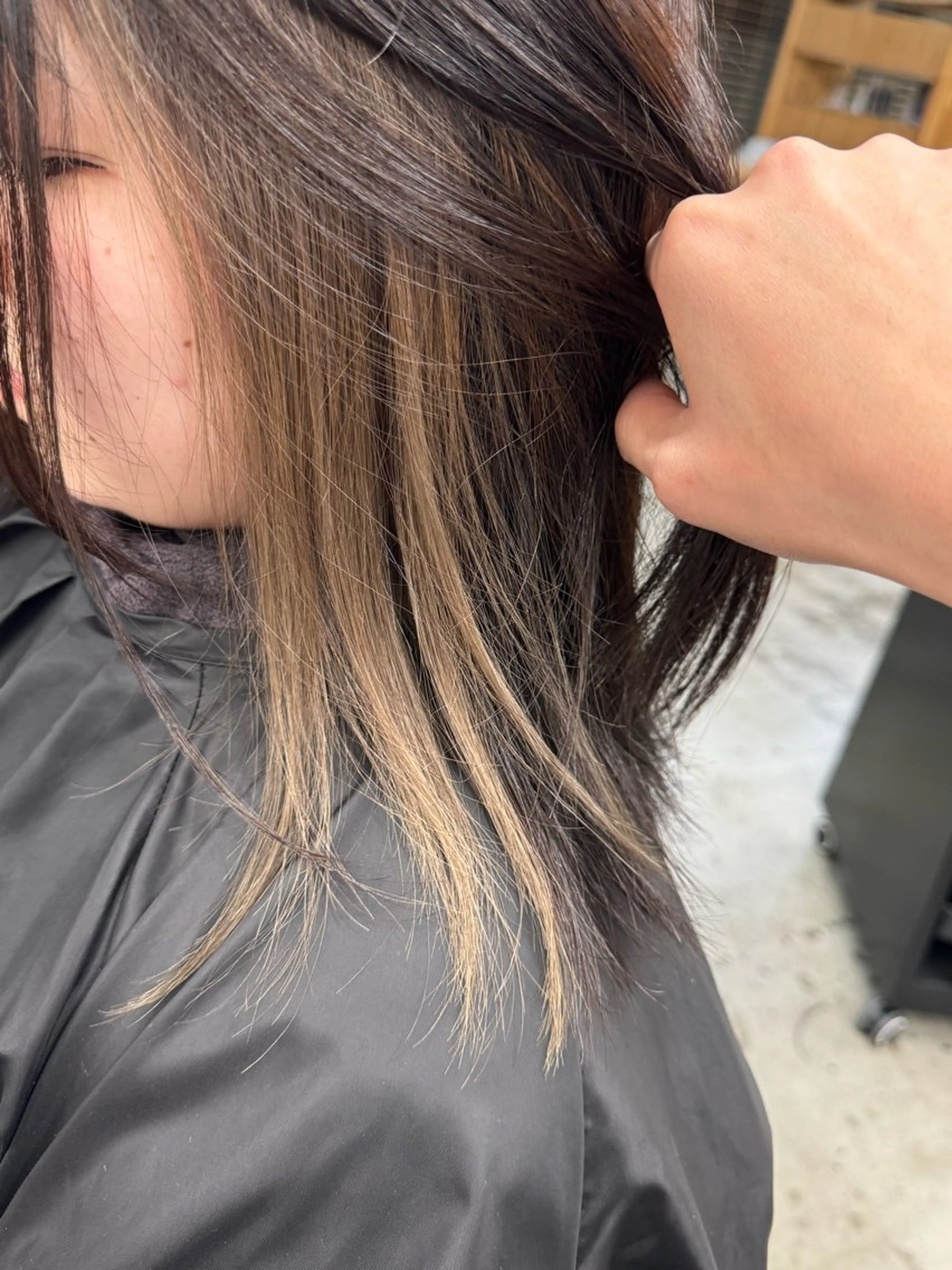 ショート カット ヘアカラー トリートメント アキト/ メンズ/透明感暗髪のヘアスタイル