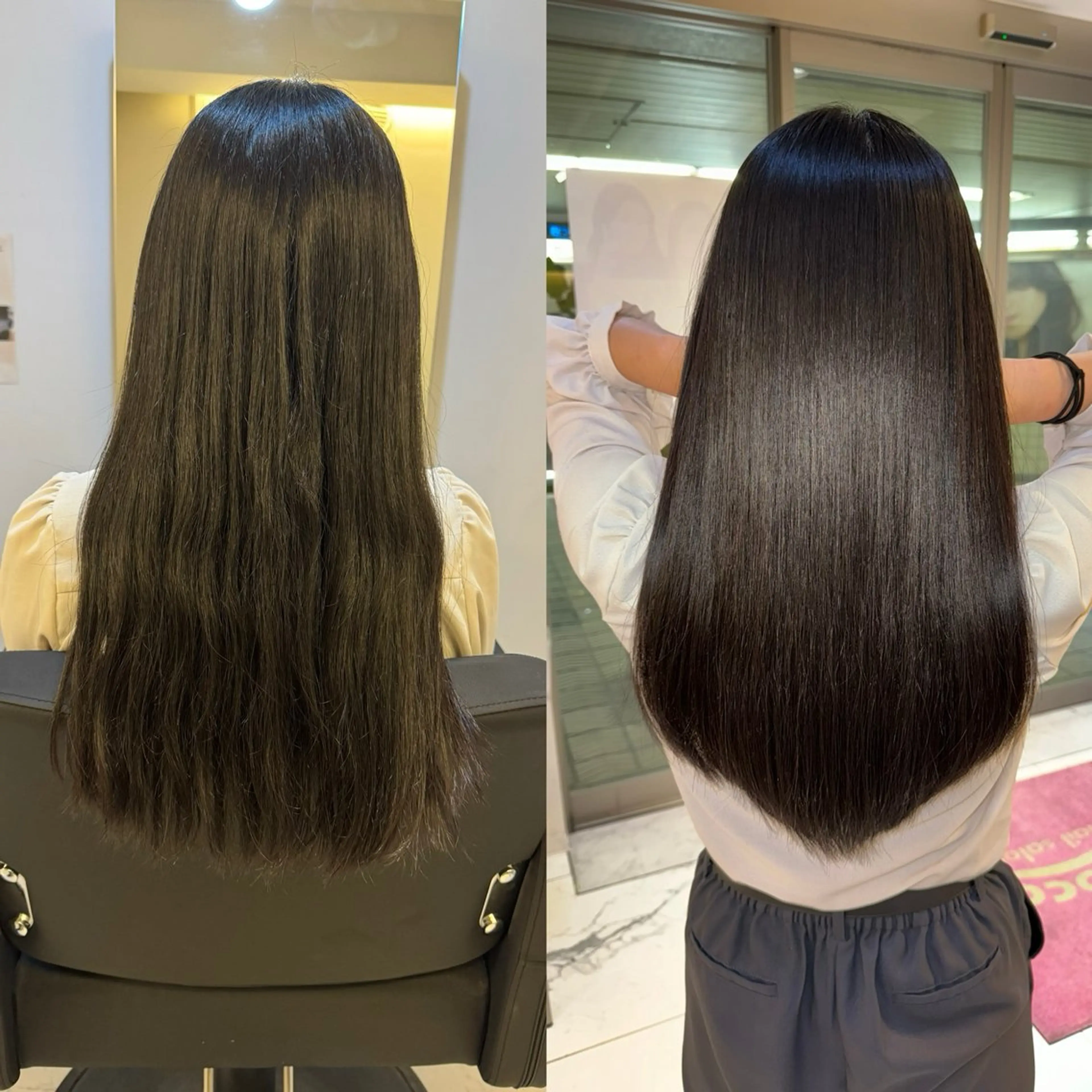 ロング 髪質改善 トリートメント 髪質改善ストレート/レイヤーカット/Lee  Horie所属・髪質改善&縮毛矯正 池本　有宏のヘアスタイル