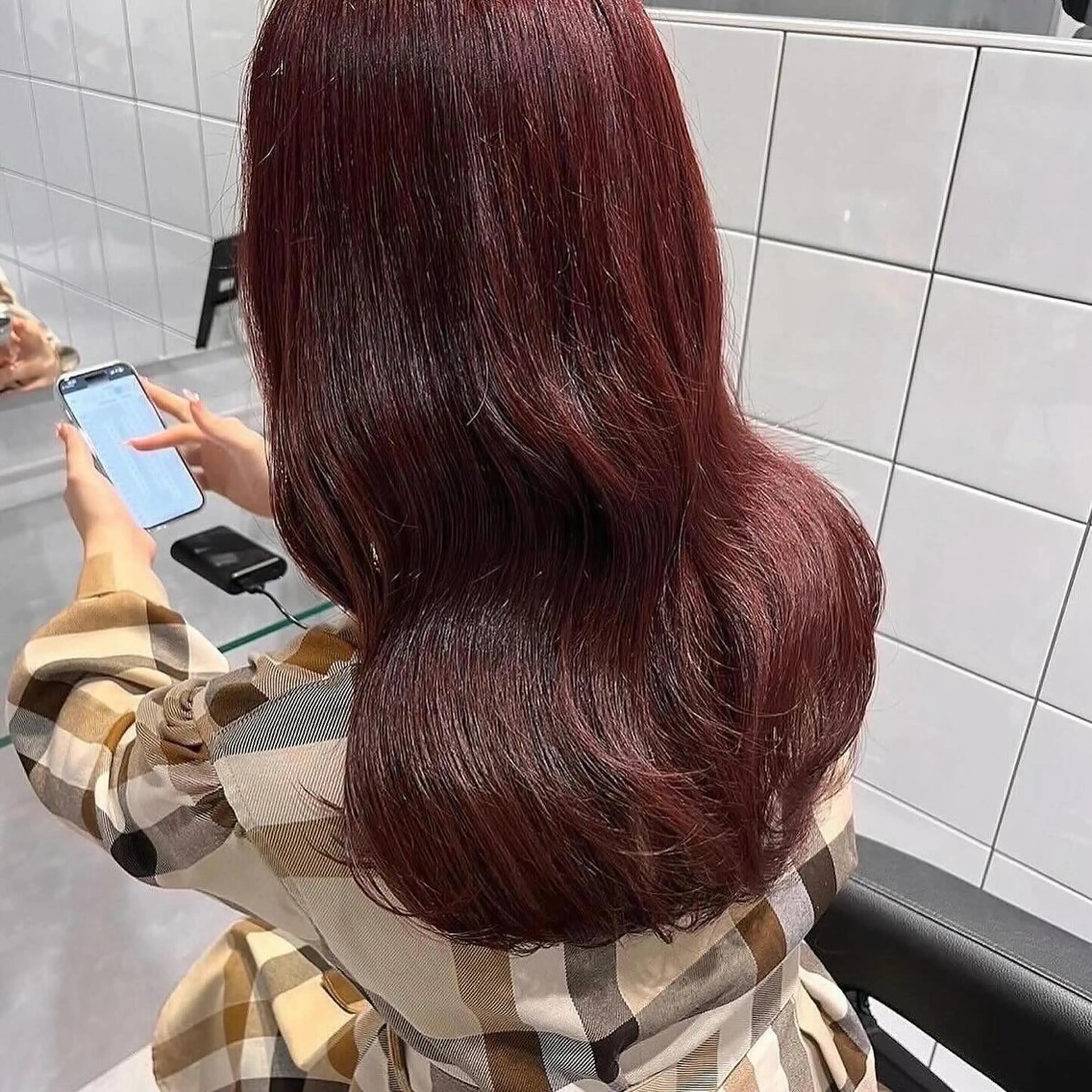 ロング カラー みう/仙台/暖色/ 艶髪/顔周りカット/のヘアスタイル