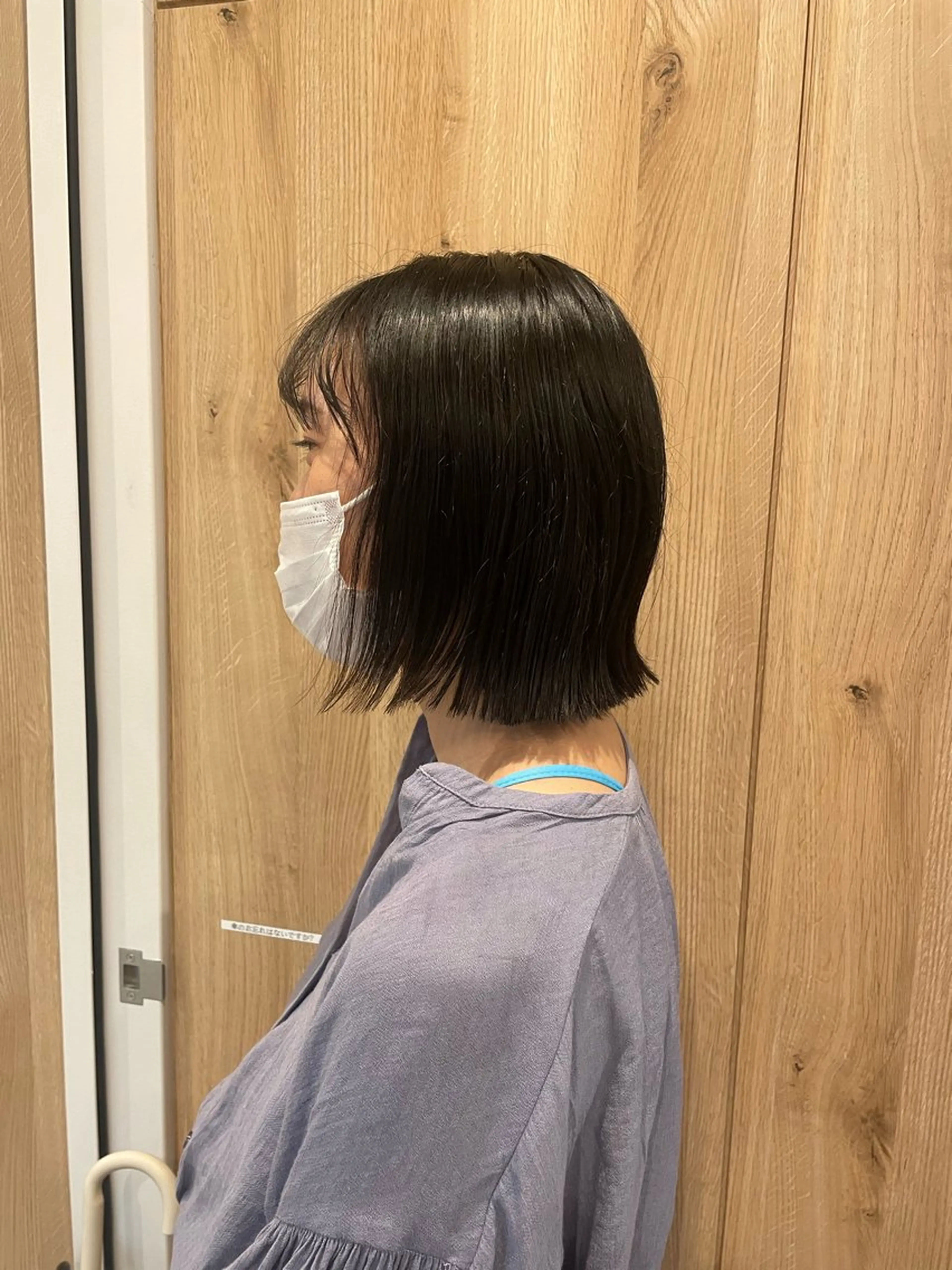 tsuki /天王寺 /カラー/ボブカットのヘアスタイル