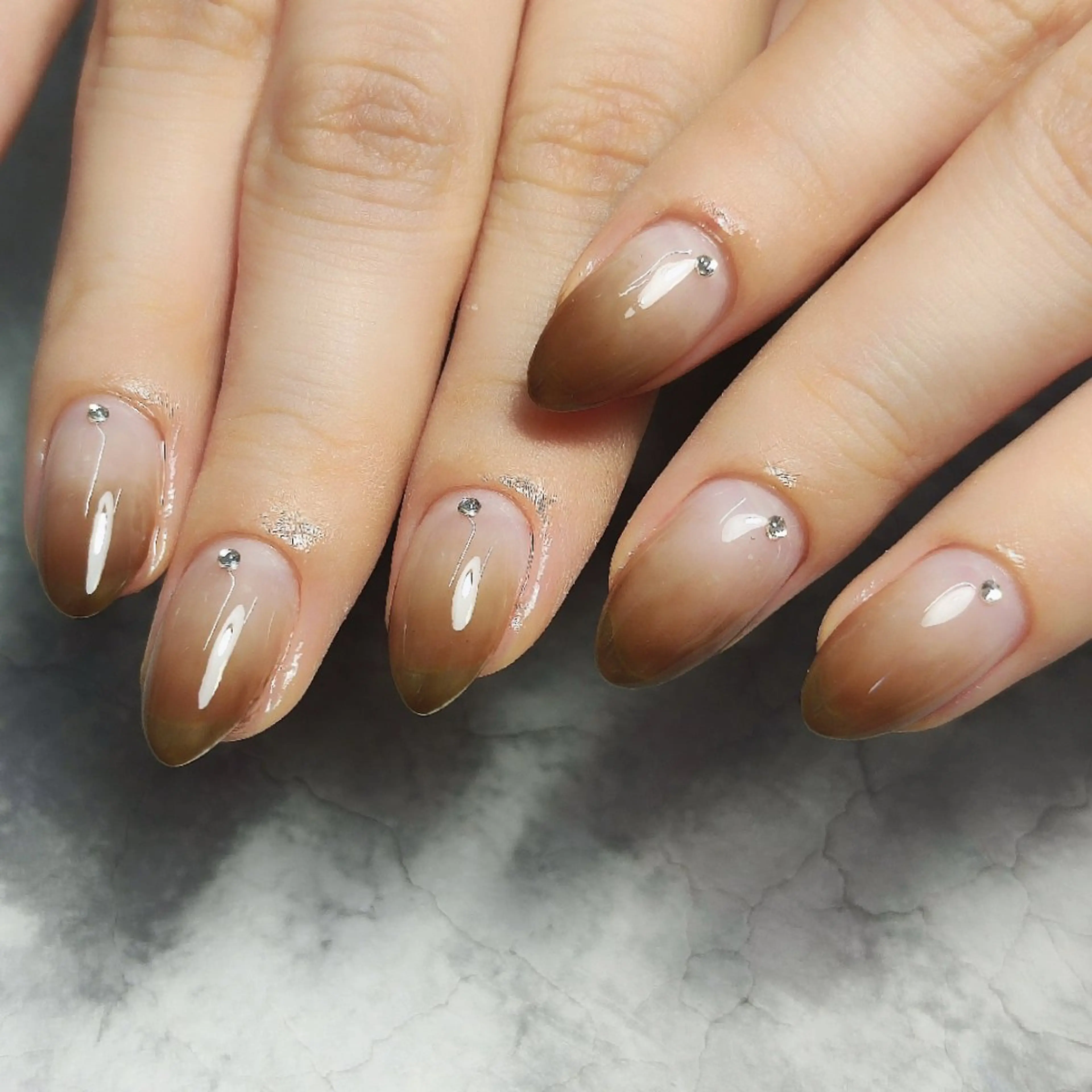 ネイル グラデーション ハンドネイル 個人サロン saltnailのネイルデザイン