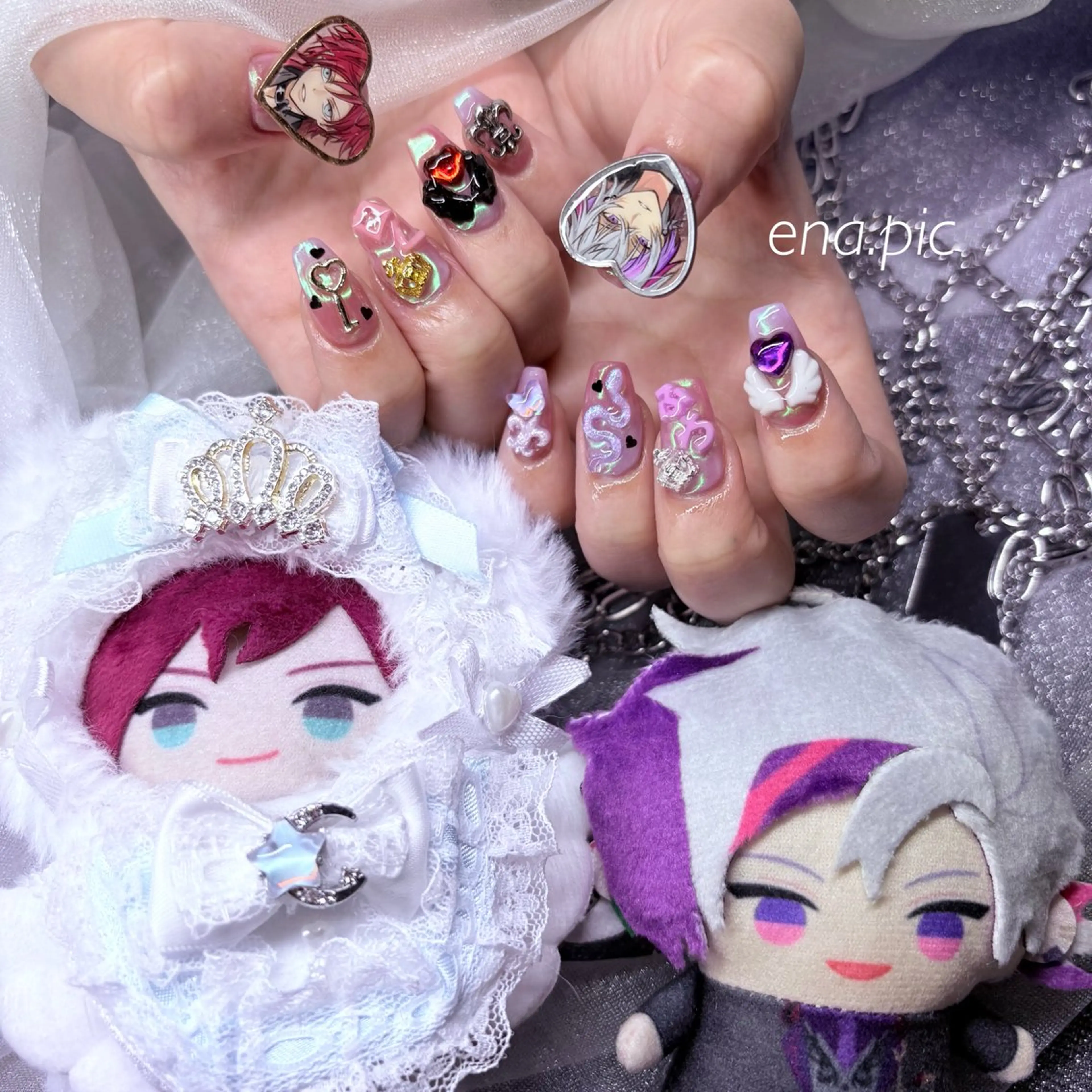 ネイル toyvenail 🖤enaのネイルデザイン