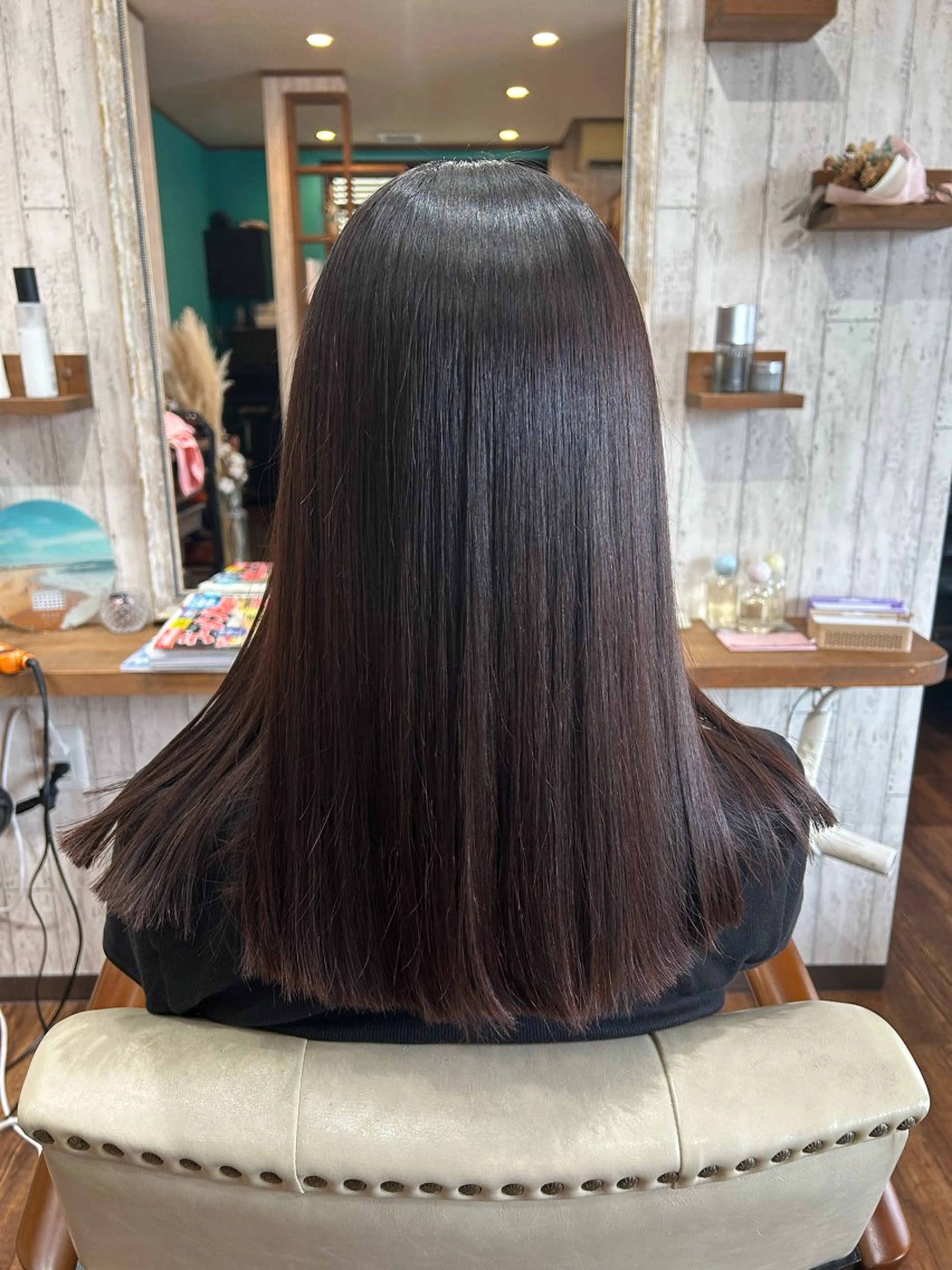 ロング 早坂 さくらのヘアスタイル