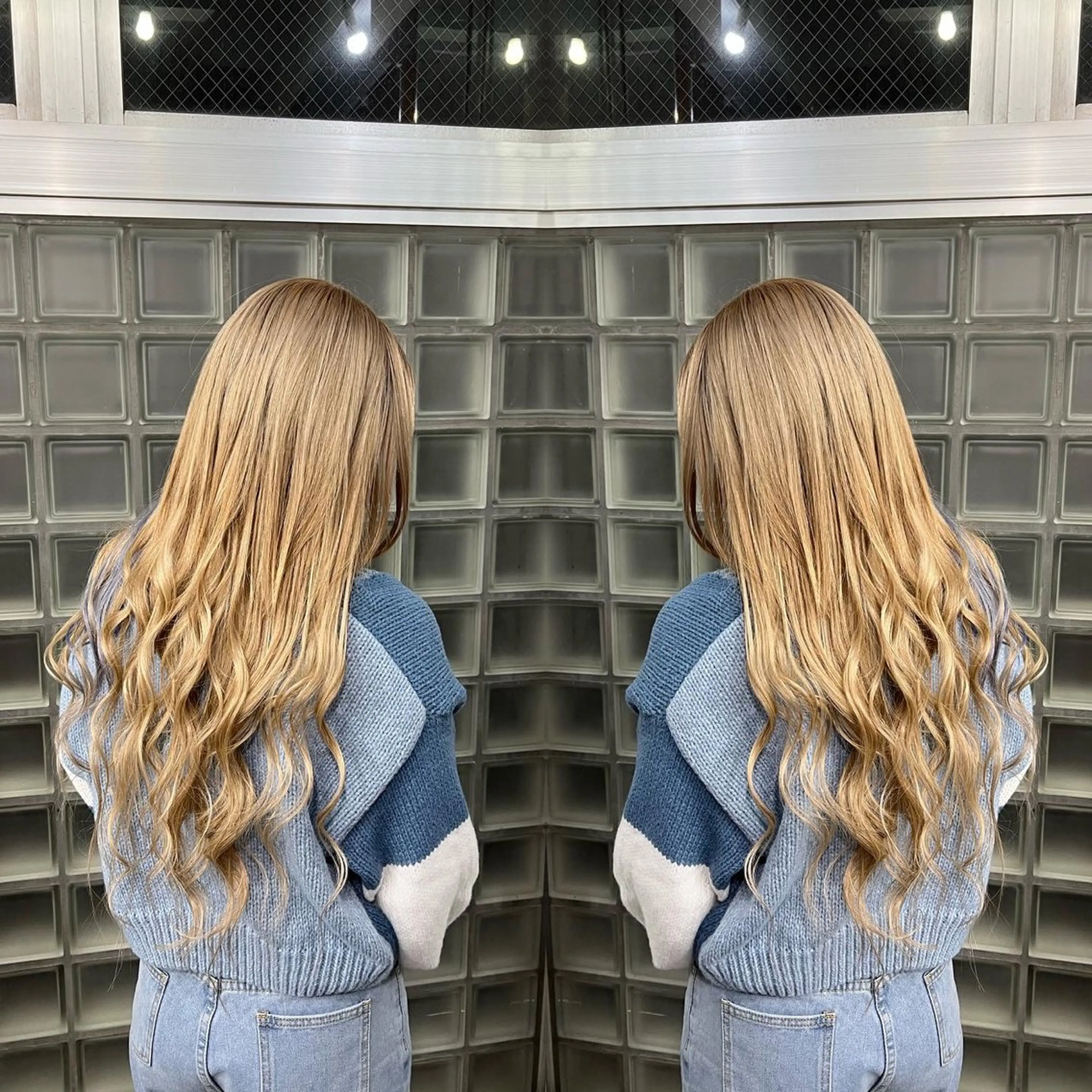 ロング カラー レイヤー/ボブ/ ミニボブ/AOIのヘアスタイル