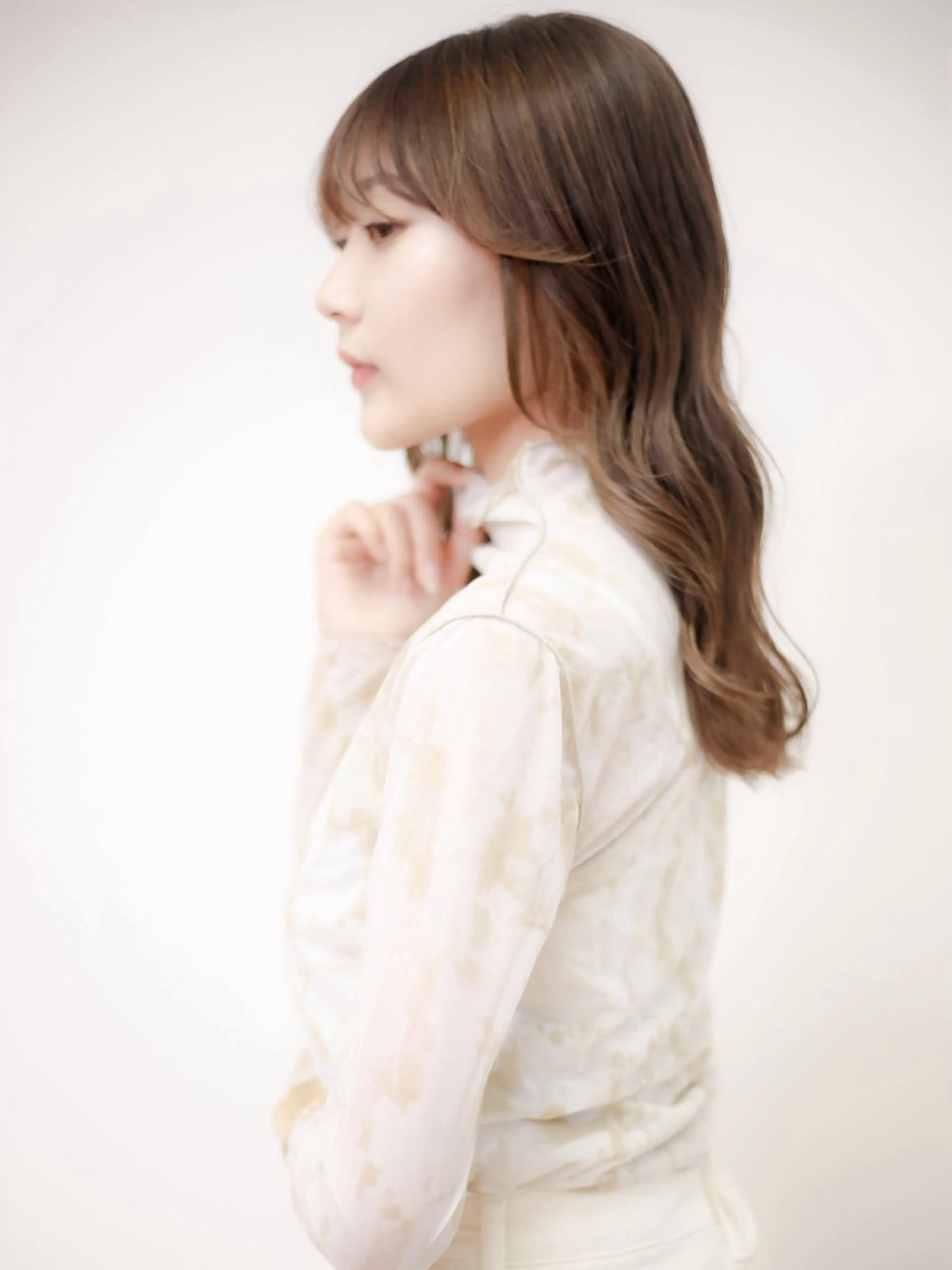 ミディアム カラー カット パーマ あいみ/パーマ モデル募集中🌟のヘアスタイル