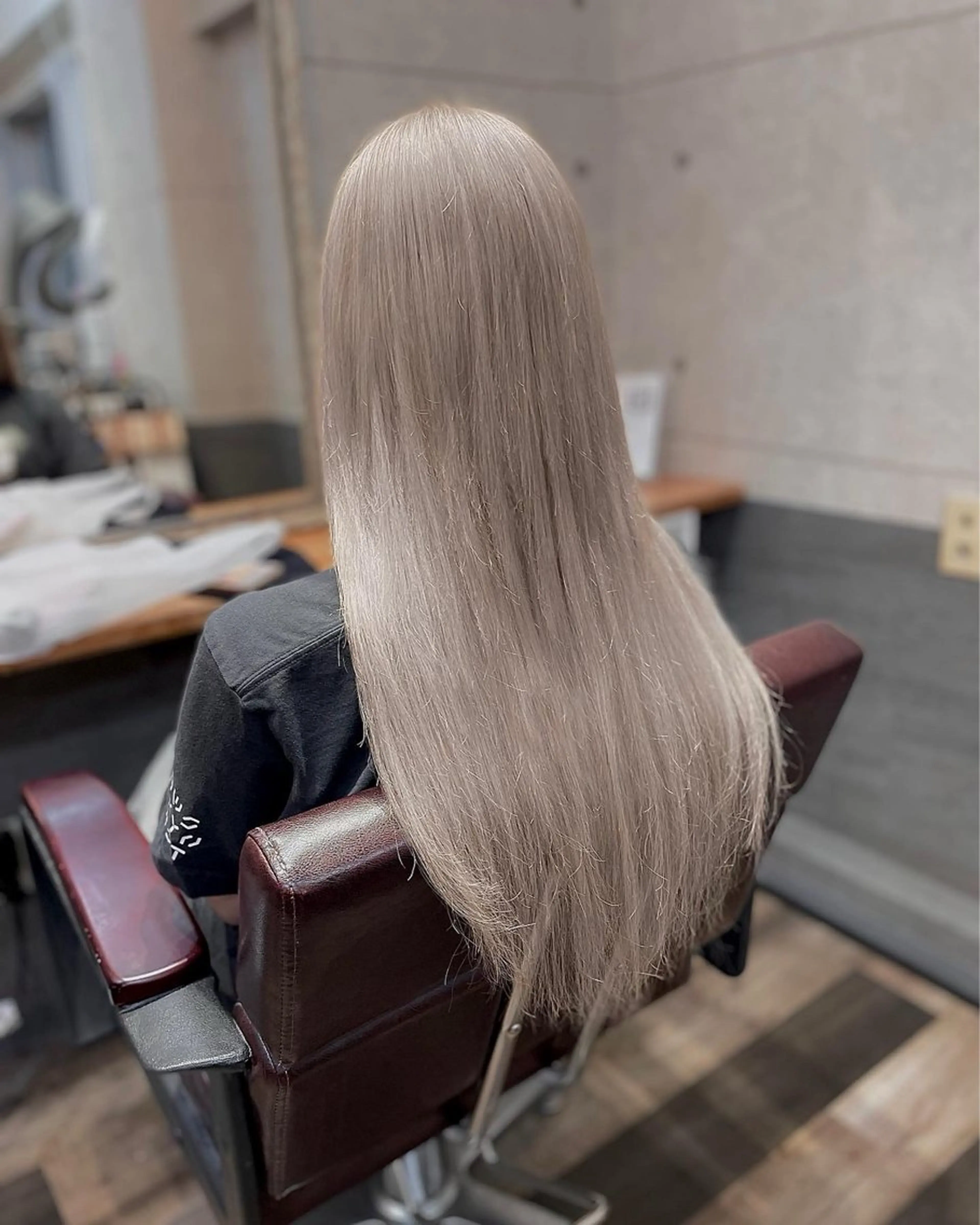 ロング αito新宿 カットモデル募集のヘアスタイル