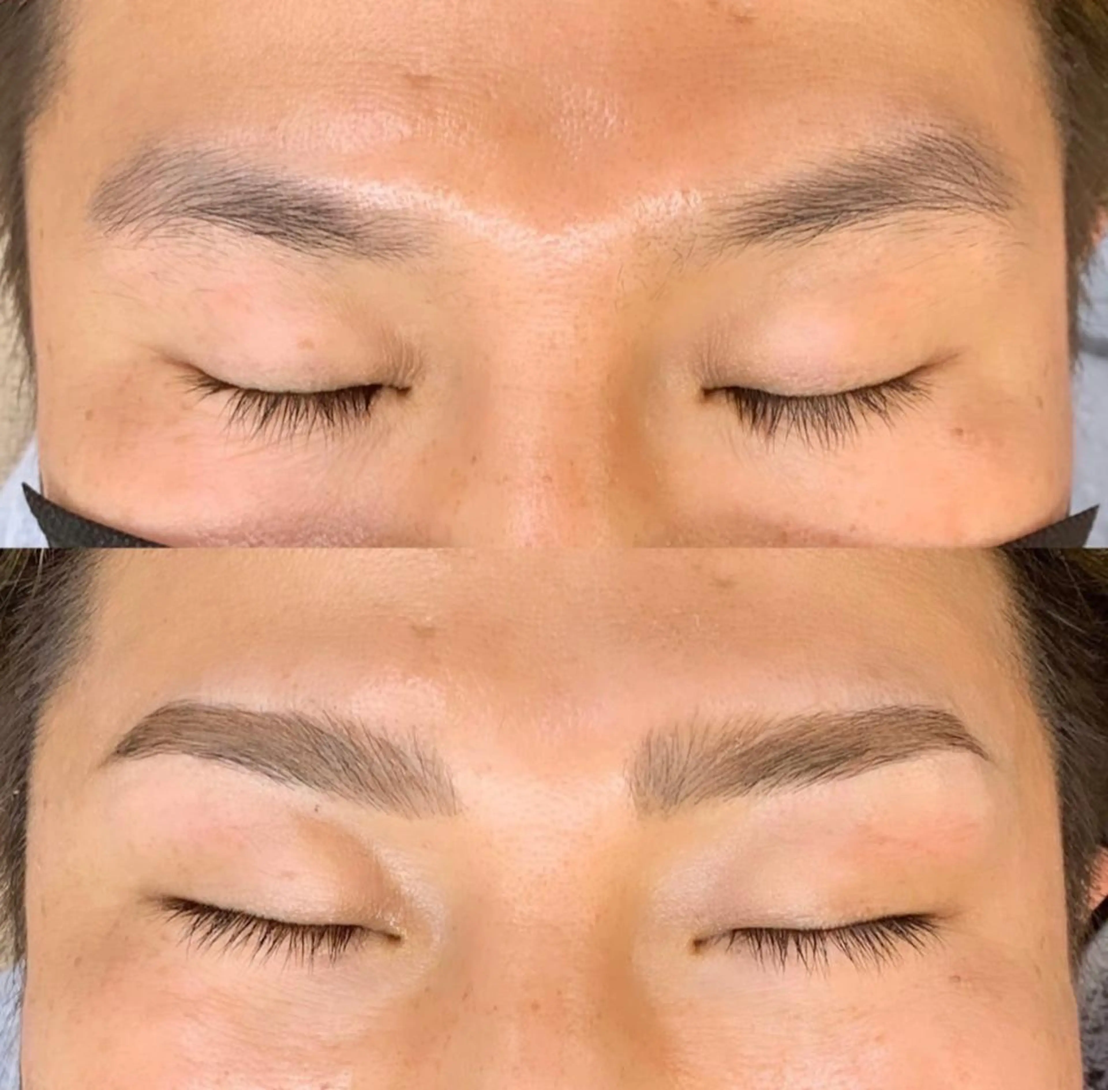 眉毛デザインWax 3dラミネーションの写真