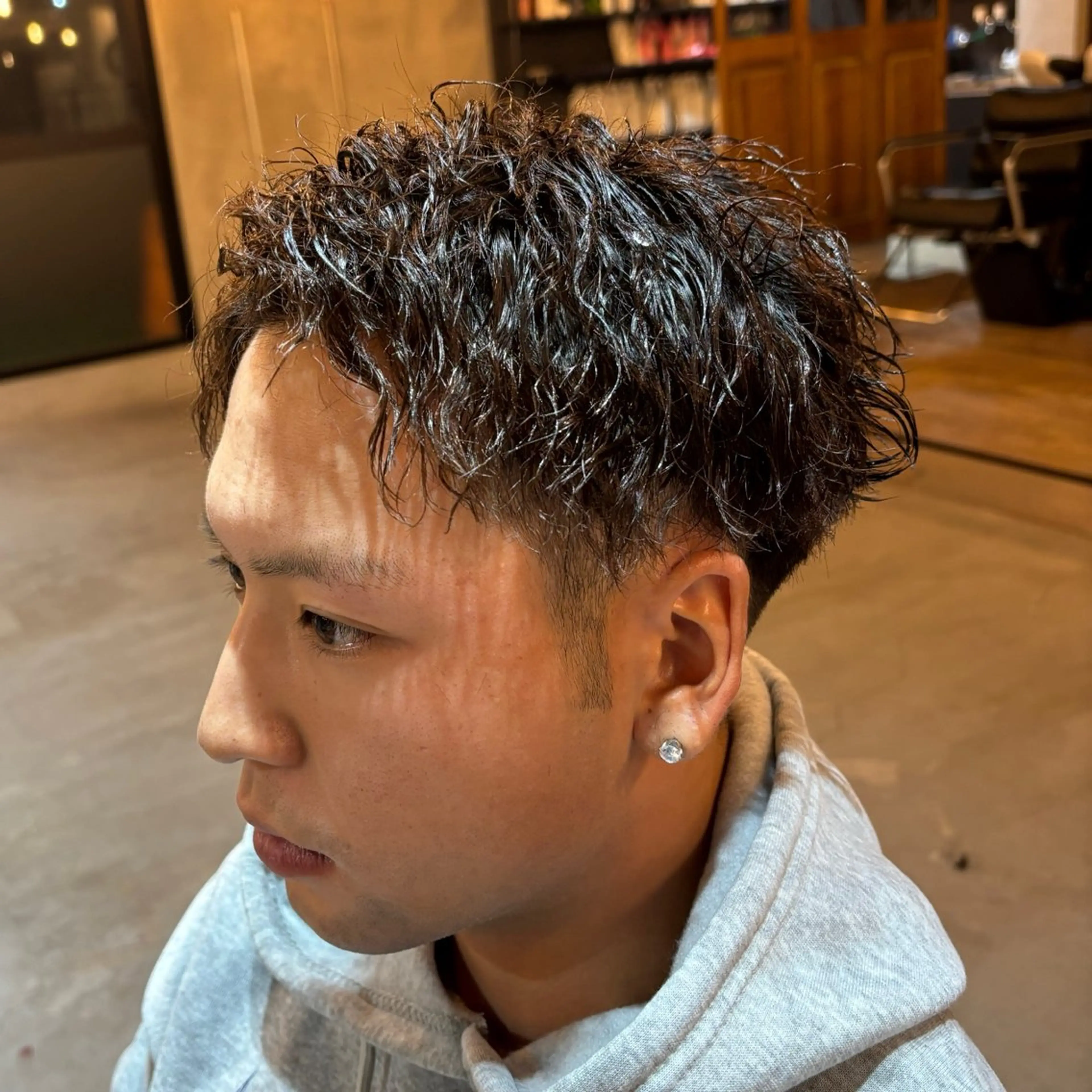 ショート 👑曲がる縮毛矯正 /パーマ👑ショウのヘアスタイル