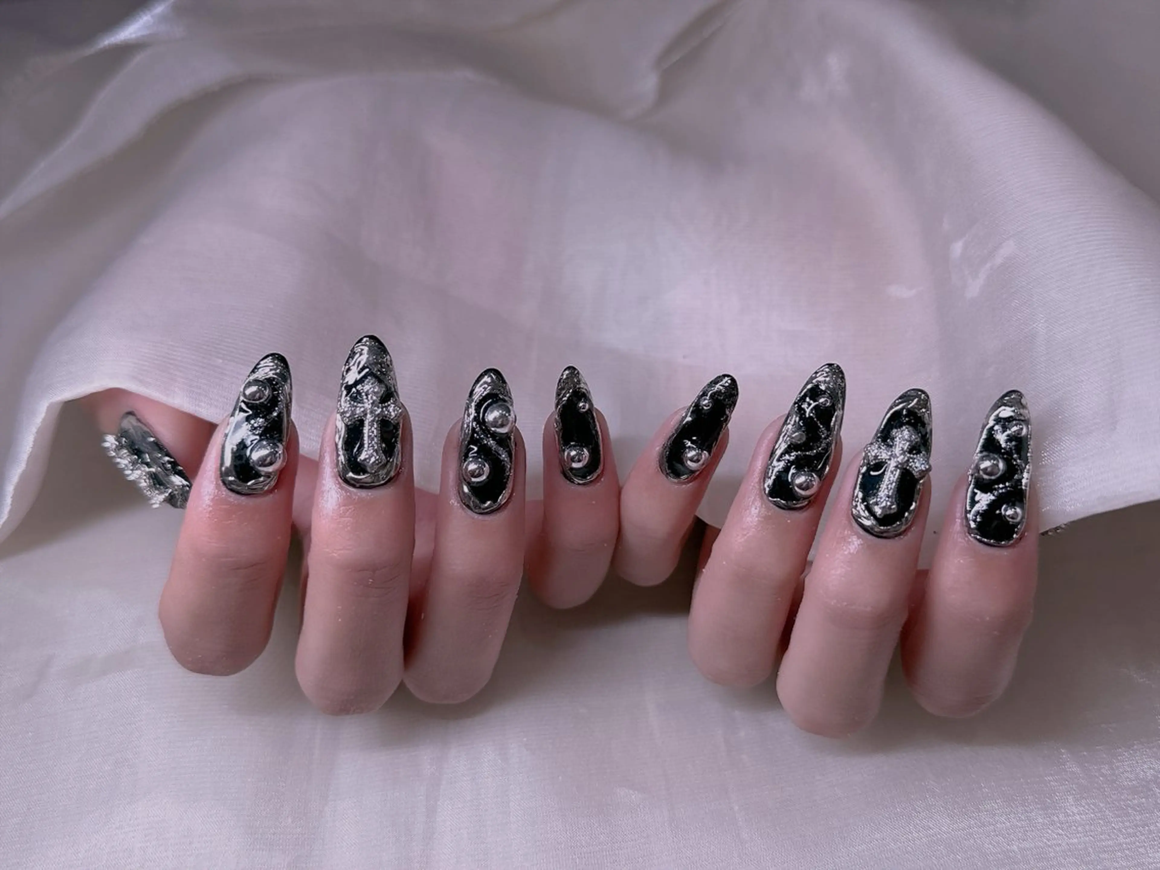 ネイル ハンドネイル エムズ エムズのマツエク・マツパデザイン