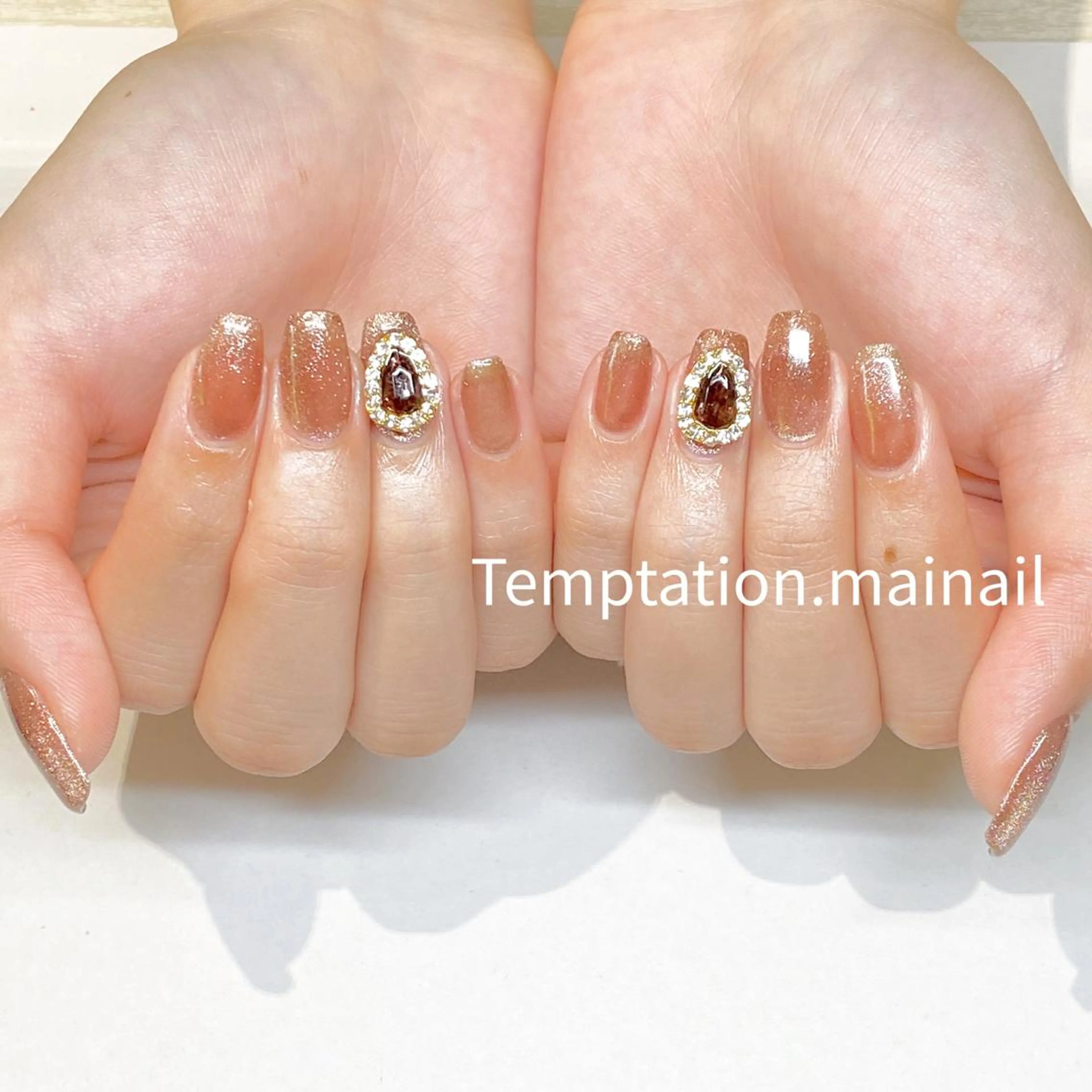 ネイル 韓国ネイル Temptation mainailのネイルデザイン