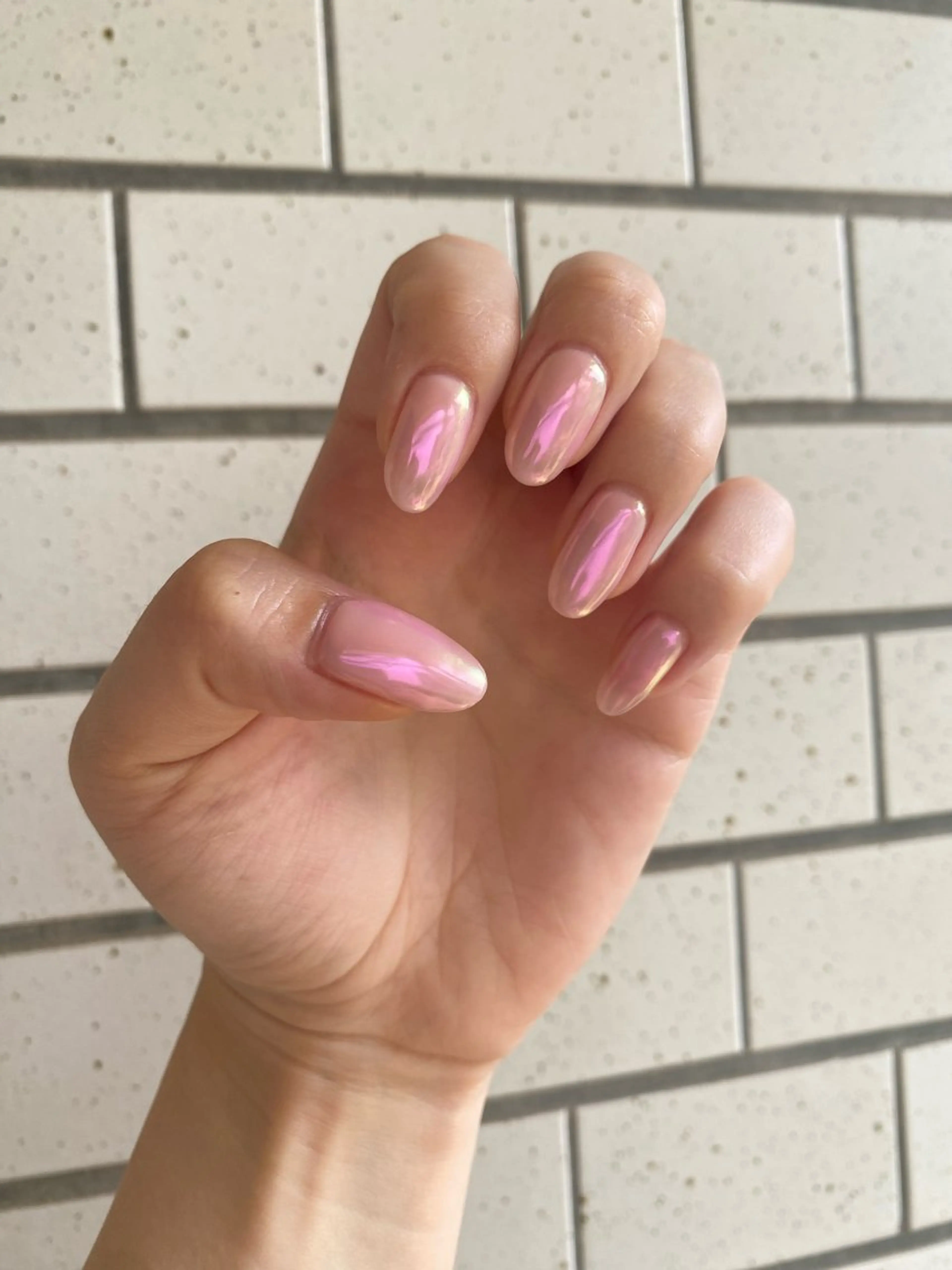 💖オーロラ・ミラーネイル💖(オフなし)の写真