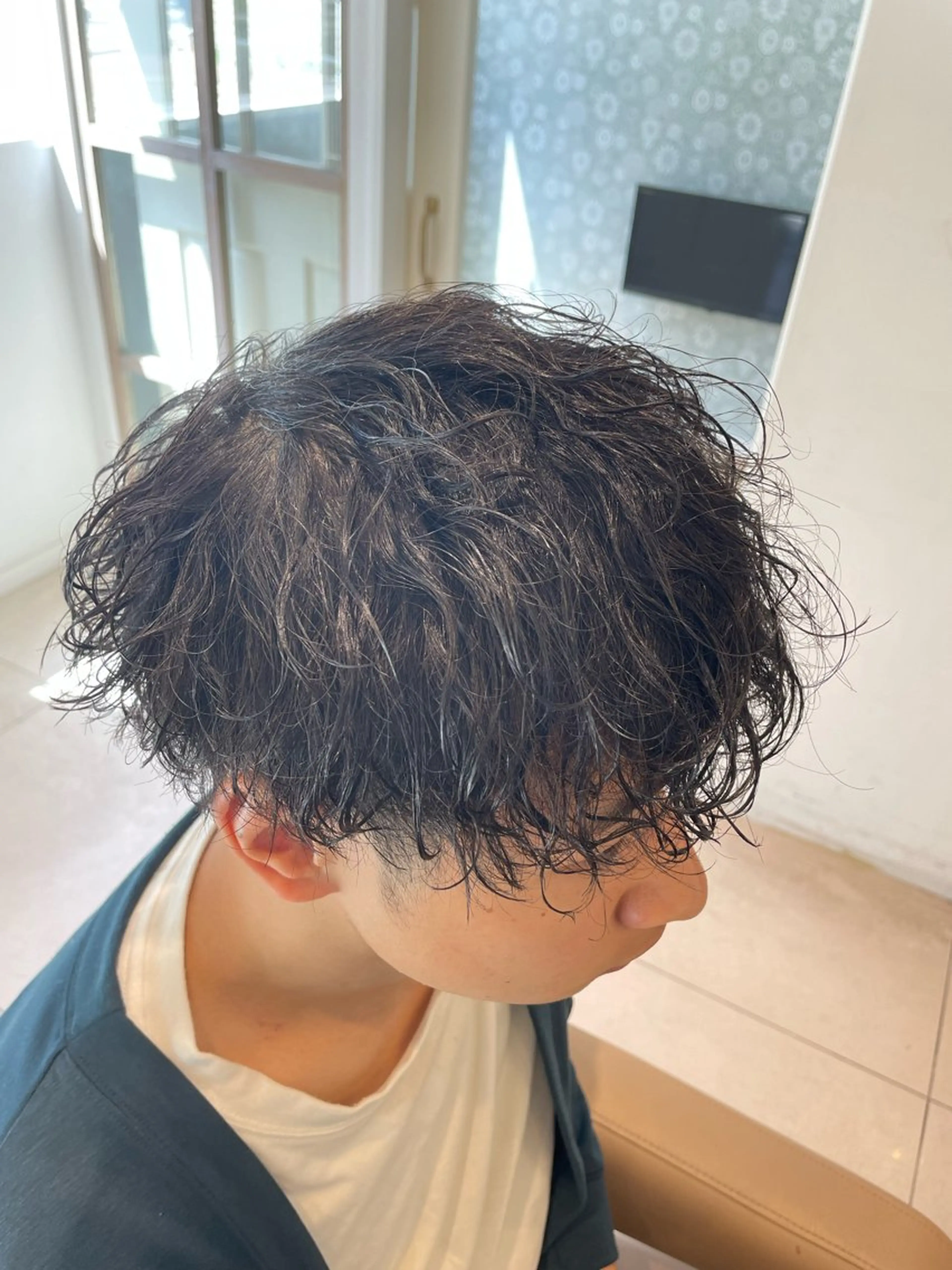 パーマ メンズ カット パーマ Men’s特化👑 鈴木大翔のヘアスタイル