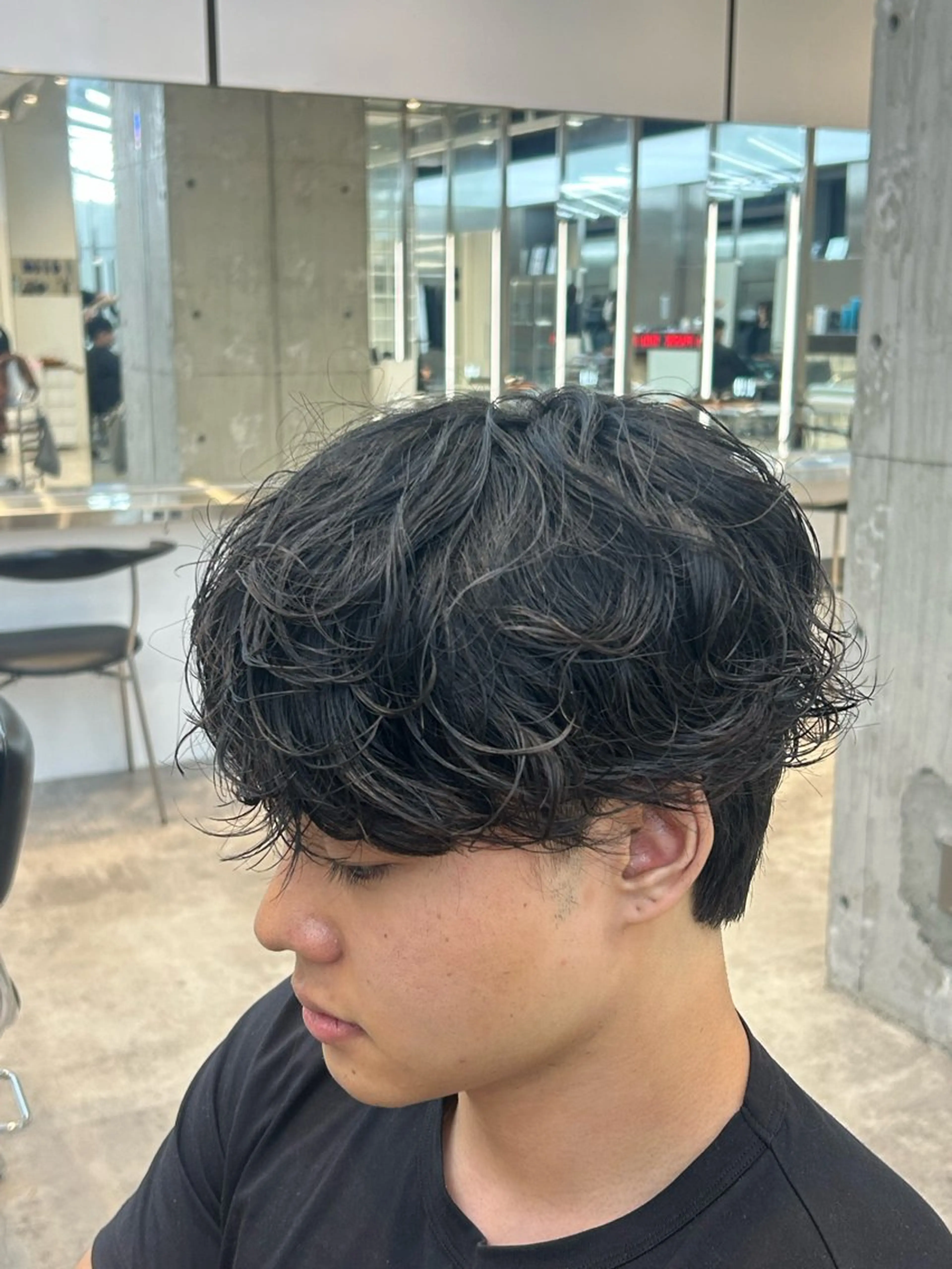 パーマ メンズ メンズパーマ 山本 蓮のヘアスタイル