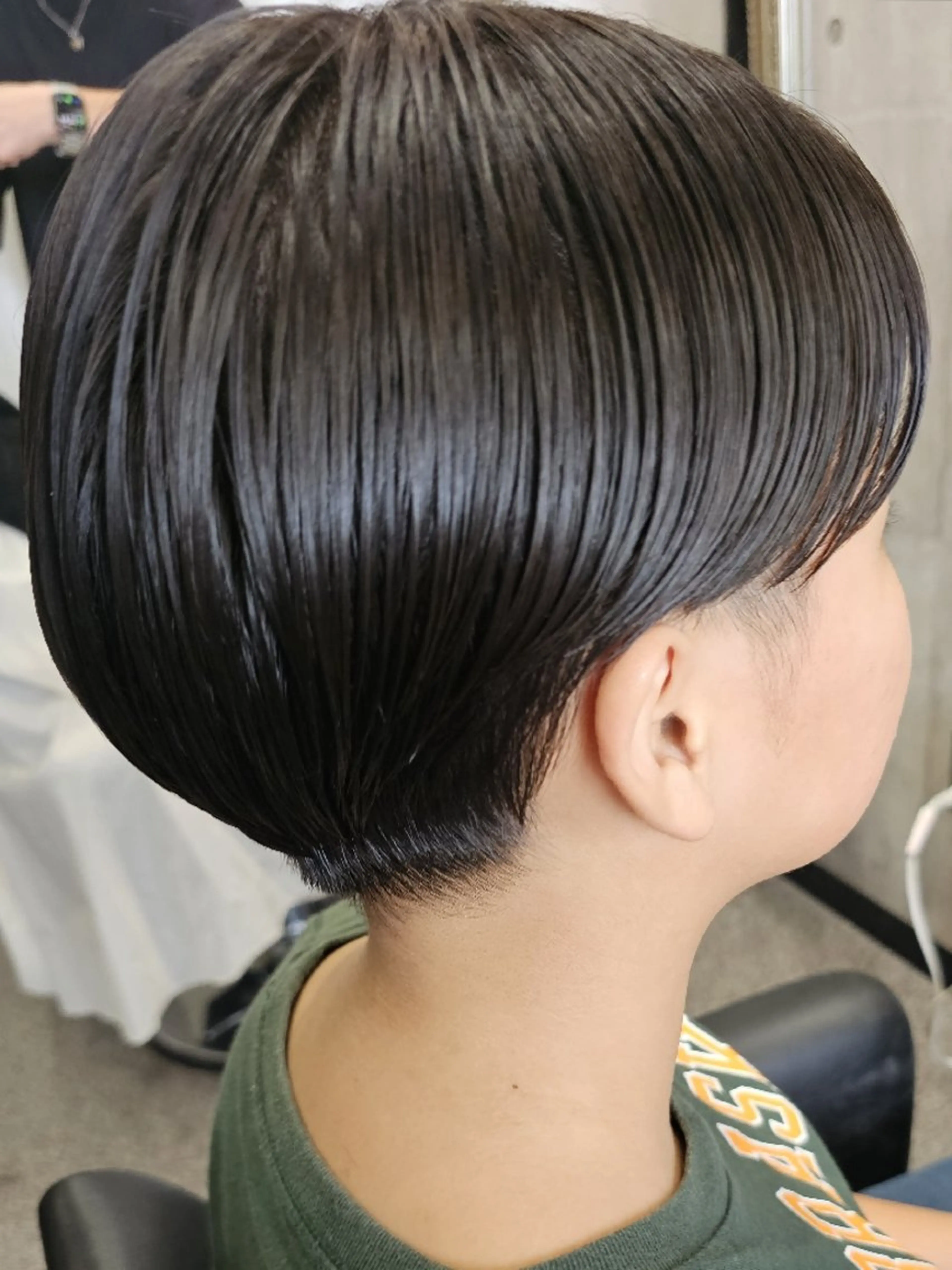 ショート ショートヘア 黒田 かな子のヘアスタイル