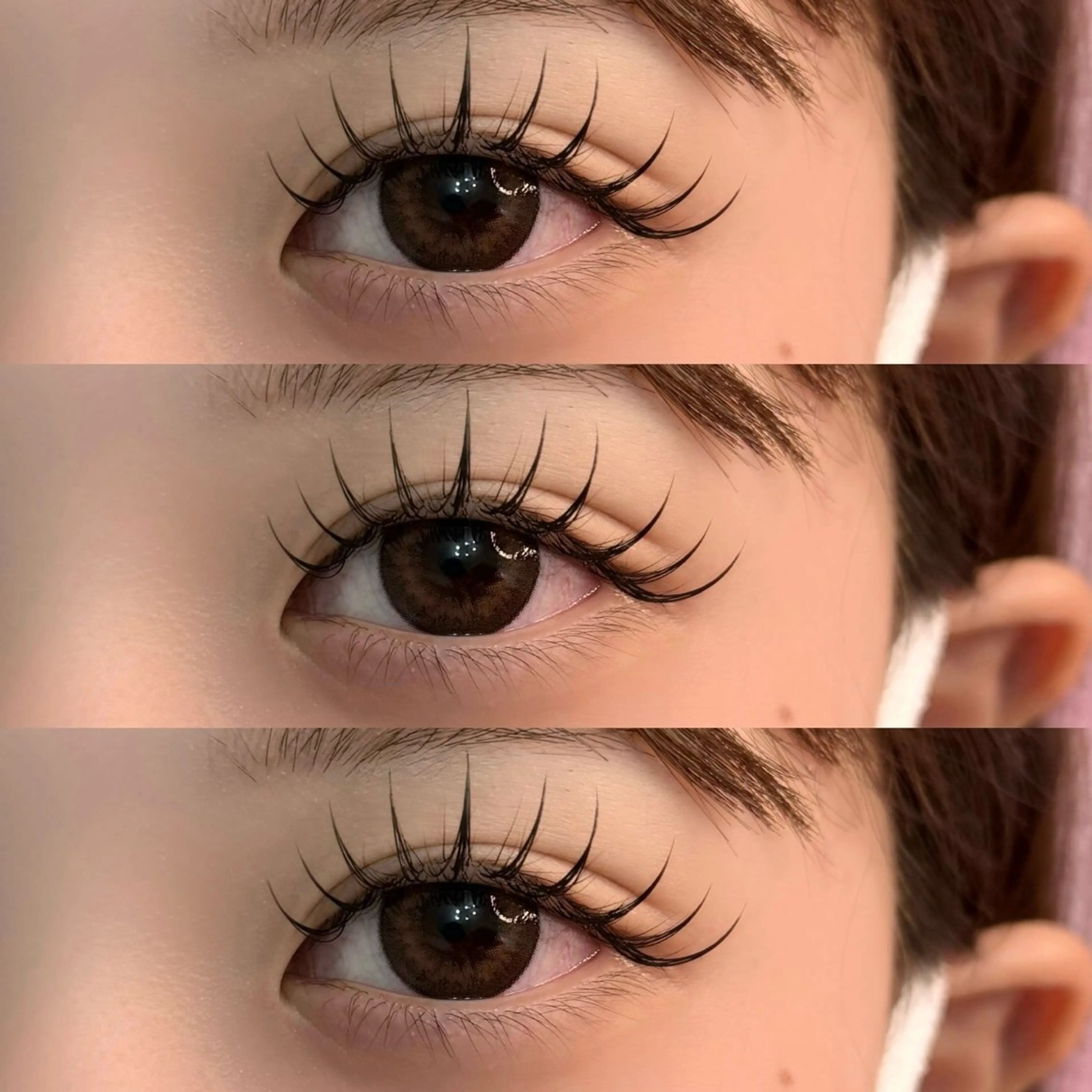 マツエク・マツパ マツエク 【那覇/束感まつ毛】 ｷｬﾒﾙのマツエク・マツパデザイン