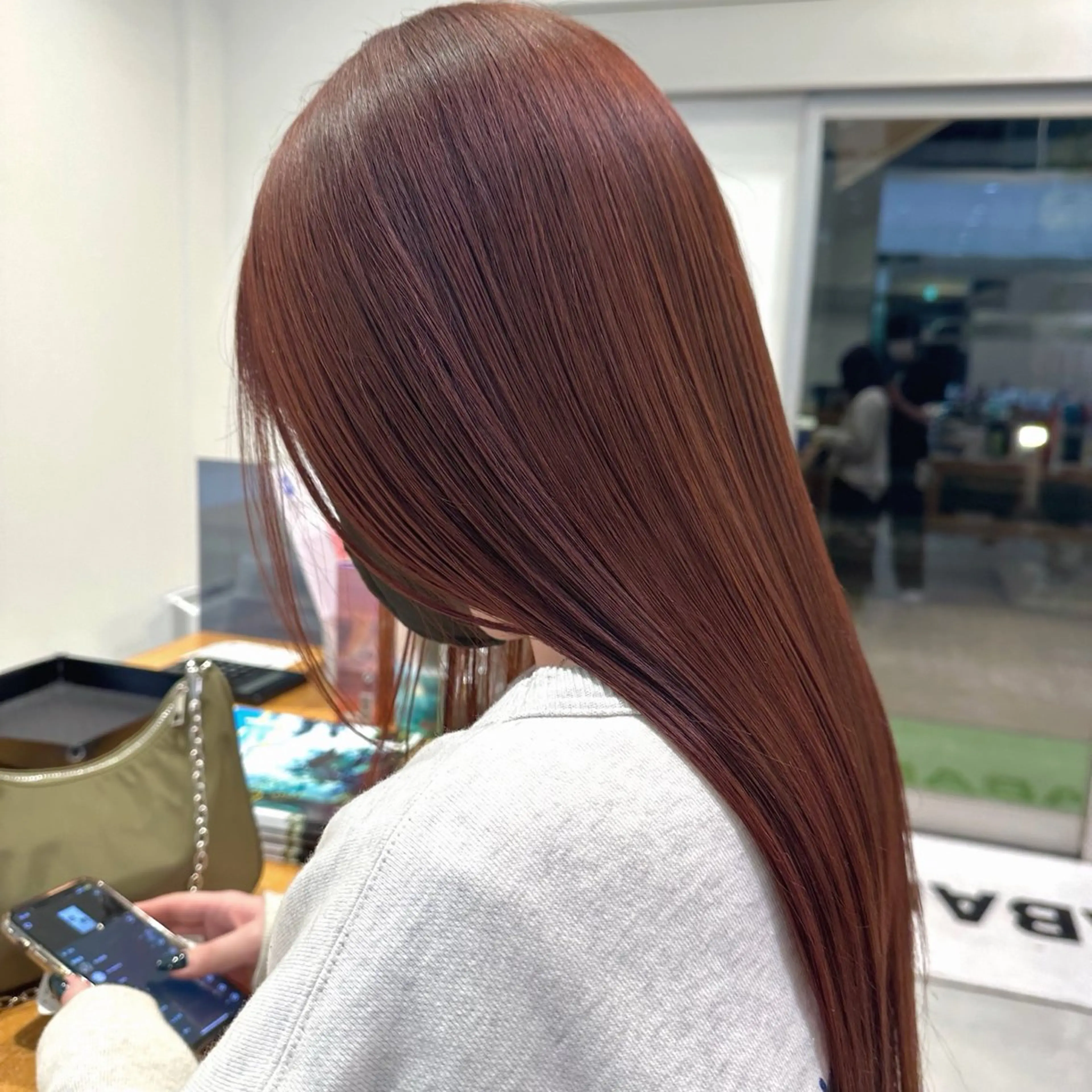 ロング カラー パーマ エスポワール所属・YUSHI HORIUCHIのヘアスタイル