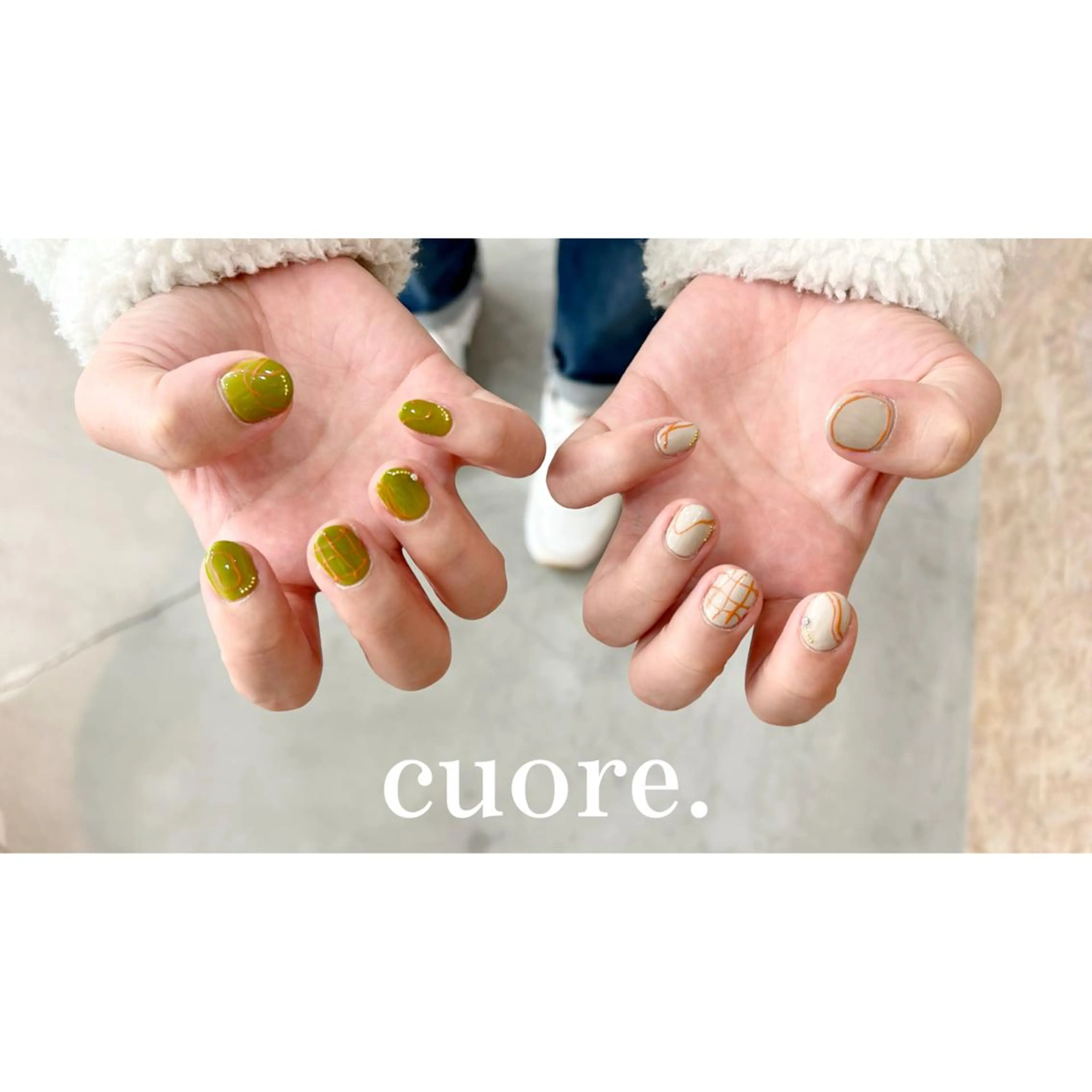 ネイル 持ち込み nail salon cuore.のネイルデザイン