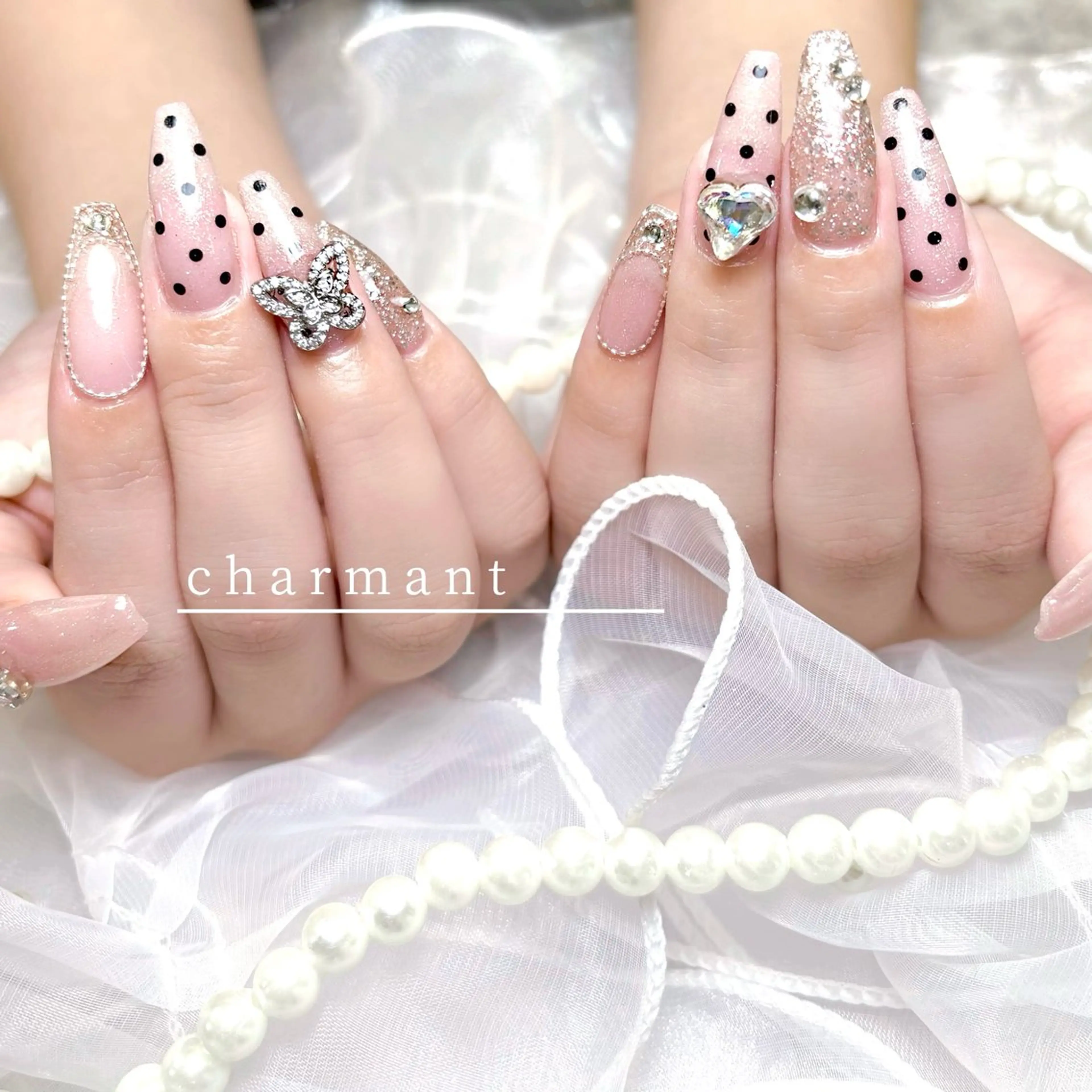 ネイル ハンドネイル charmant momokaのネイルデザイン