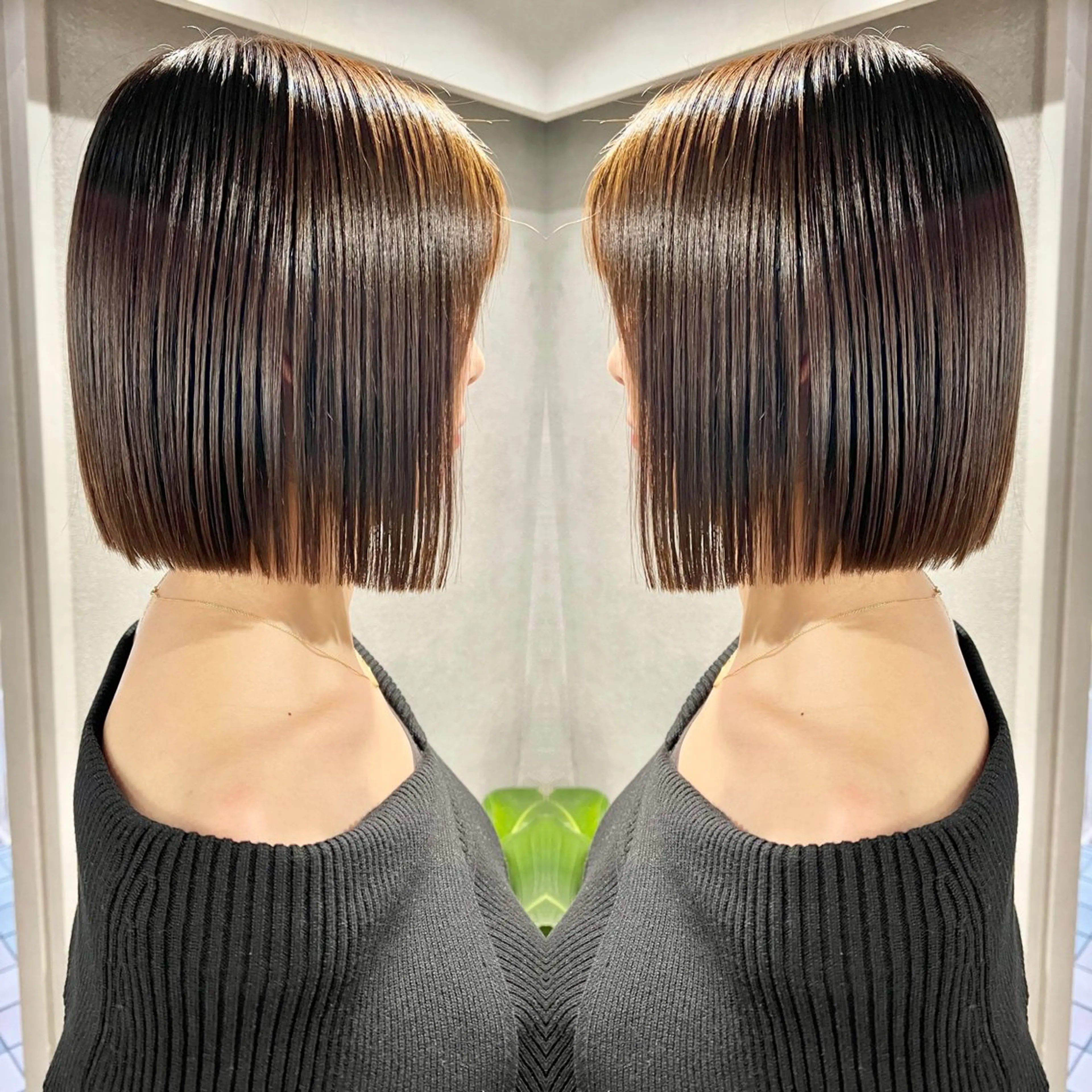 ショート ボブ/髪質改善/ ミディアム/浅川俊輝のヘアスタイル