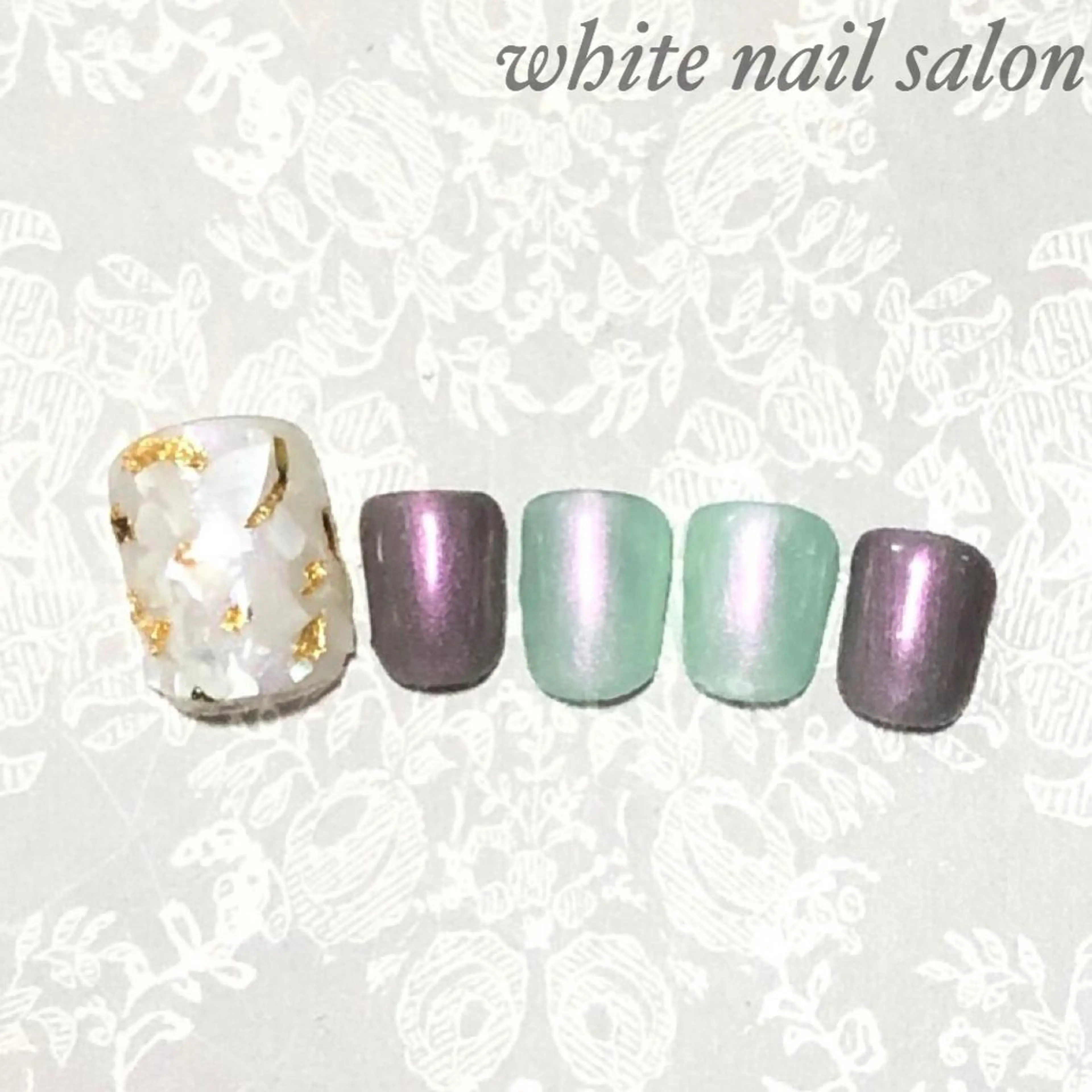 ネイル フットネイル ジェルネイル ハードジェル オフィスネイル スカルプネイル フットネイル white nail salonのネイルデザイン