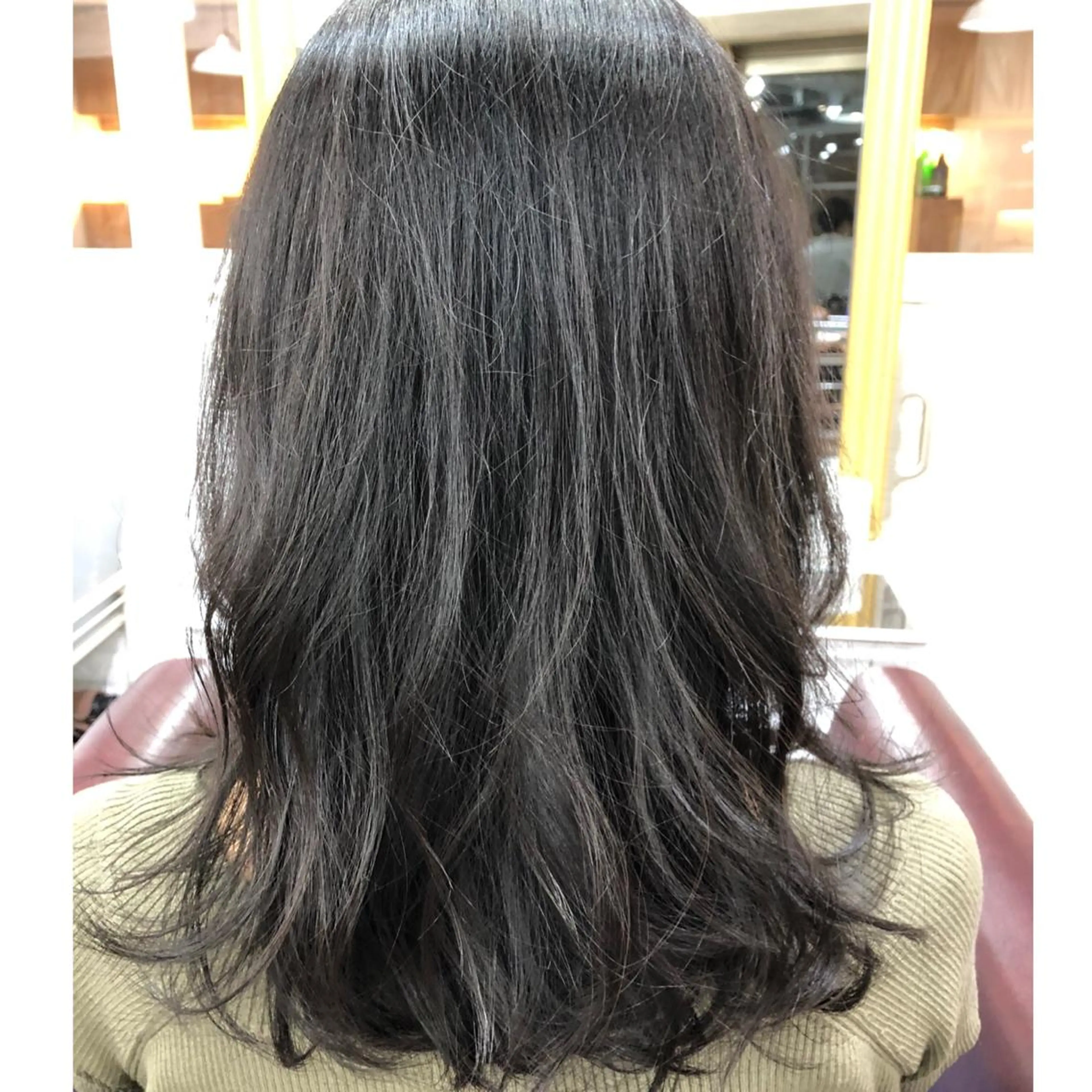 セミロング カラー 透明感カラー グレージュ レイヤー×髪質改善✨ 渋谷/佐藤侑哉のヘアスタイル