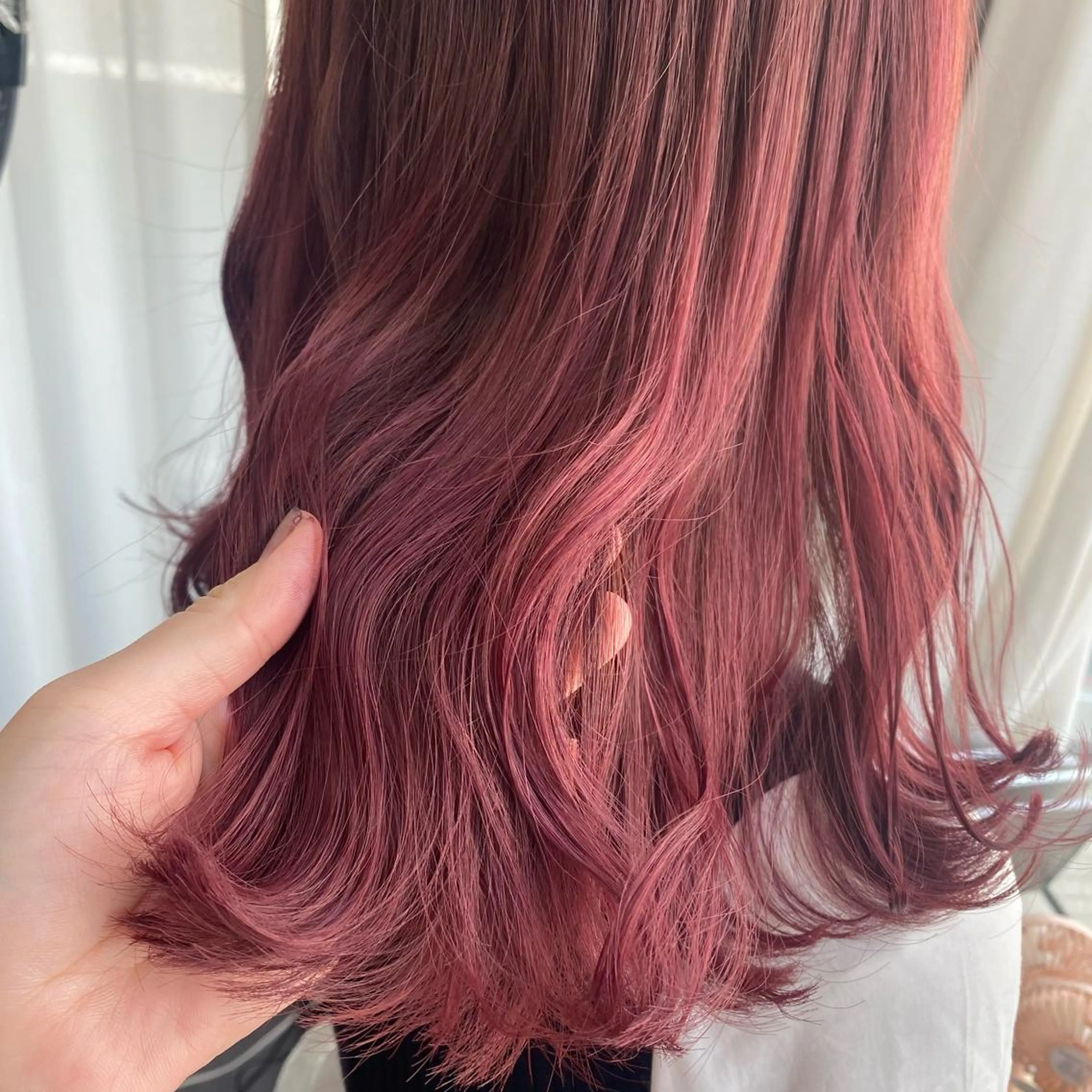 ミディアム カラー SOY-KUFU高田馬場所属・似合わせ💓艶髪💓 暖色💗加藤あゆみのヘアスタイル