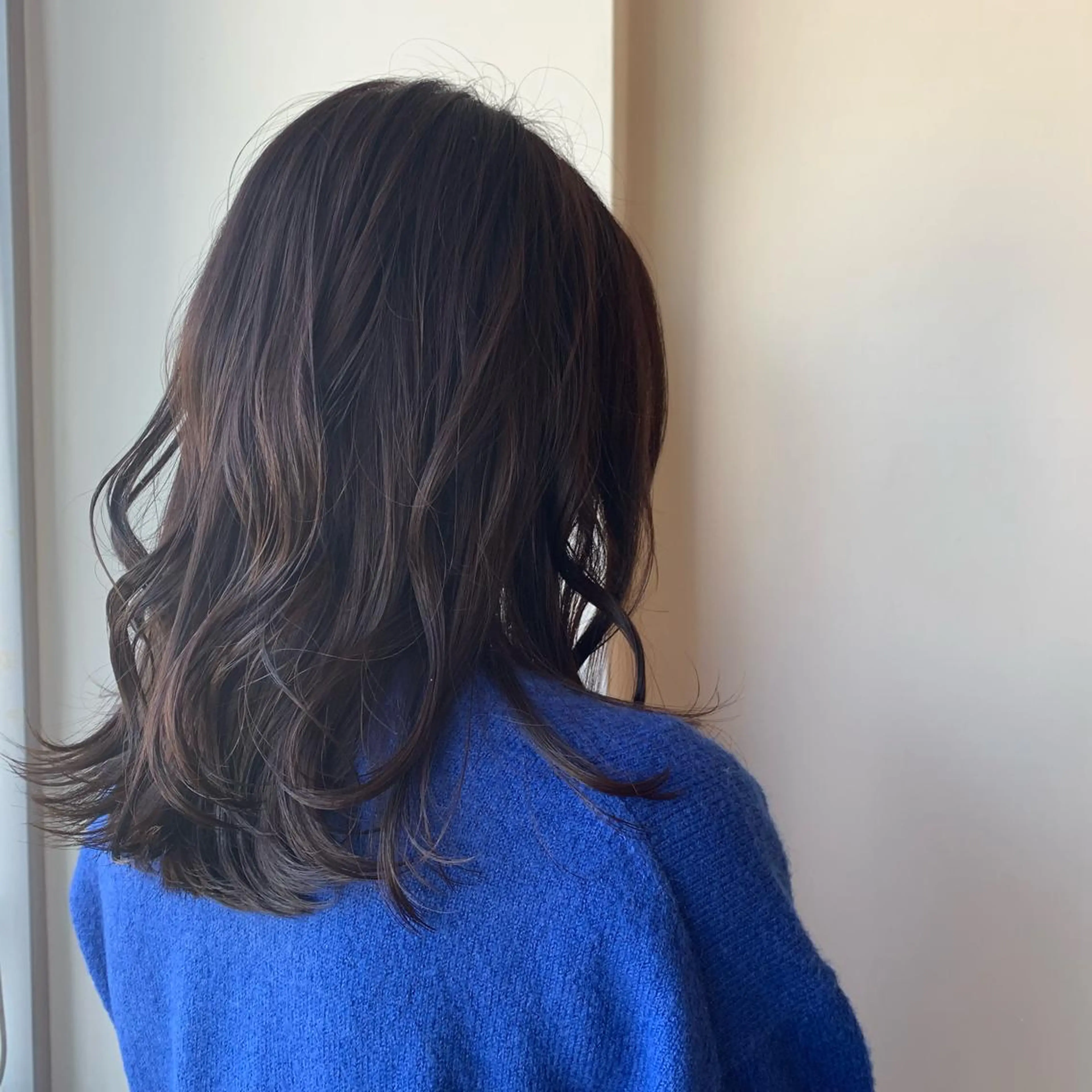 ミディアム ボブウルフ／ボブ Satsuki【名駅のヘアスタイル