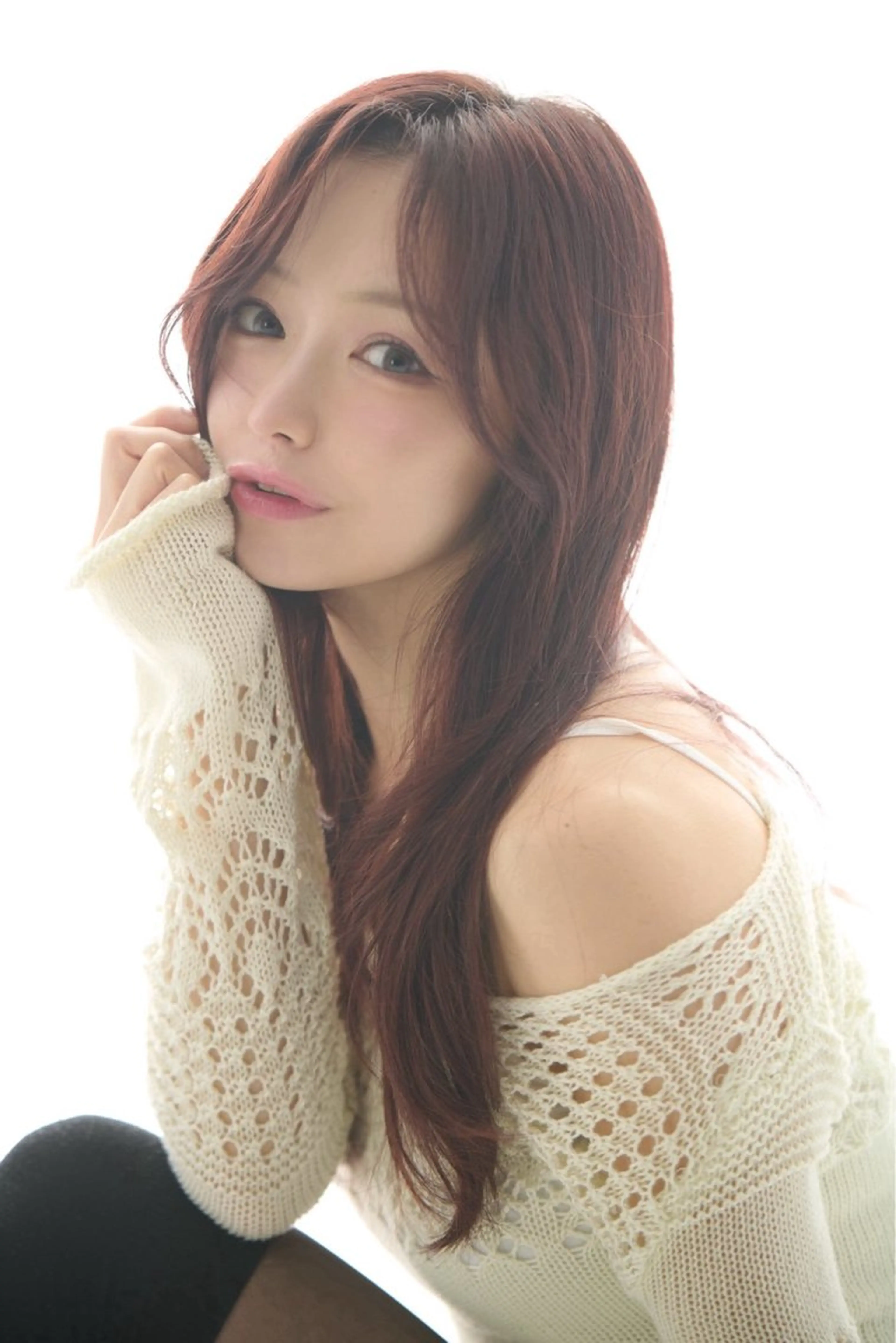 カラー カット ヘアカラー トリートメント 武田涼レイヤーカット 髪質改善×縮毛矯正のヘアスタイル