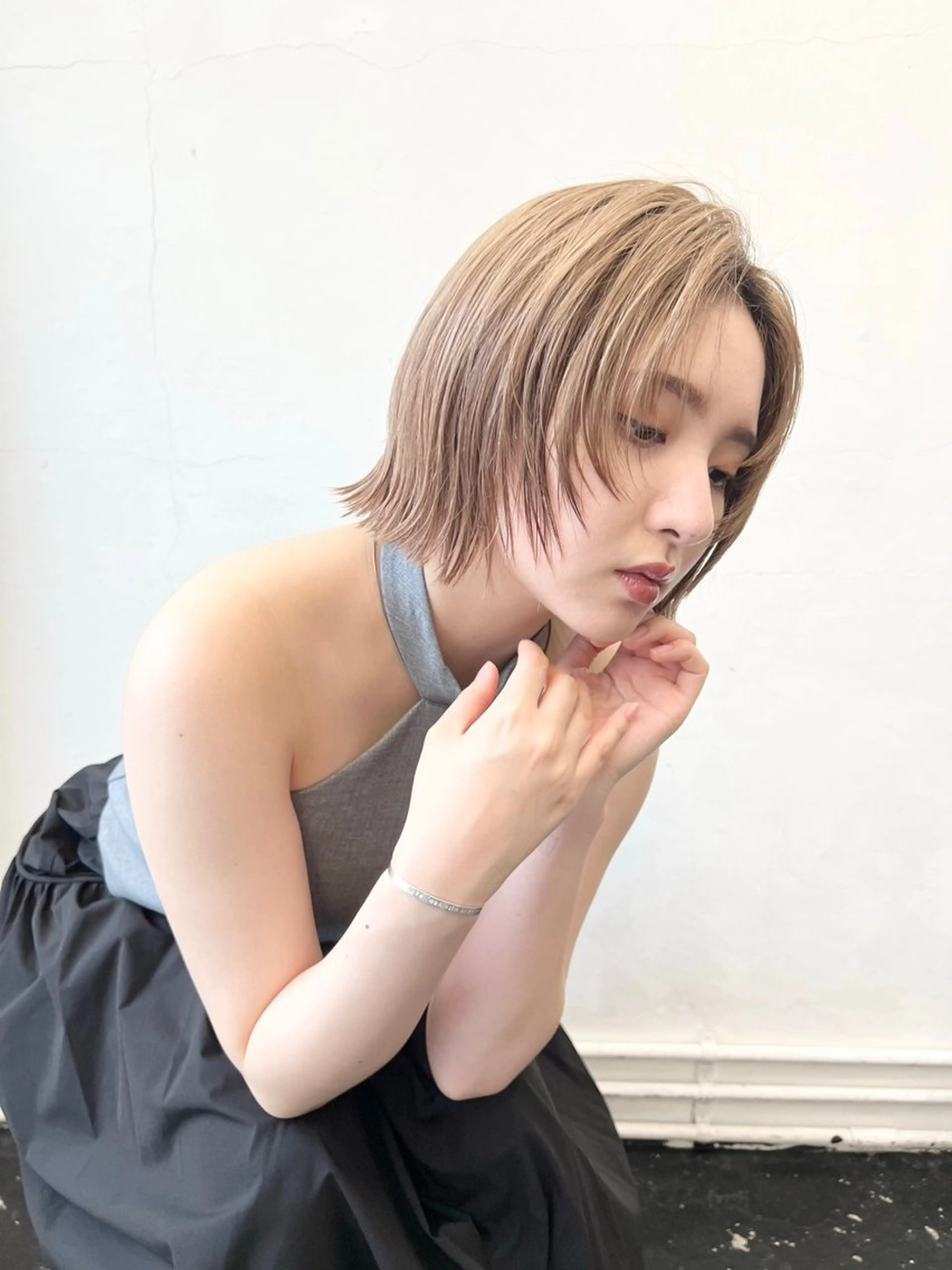 ショート カラー カット ヘアカラー トリートメント HARU//原宿🤍 リピート率NO.1のヘアスタイル