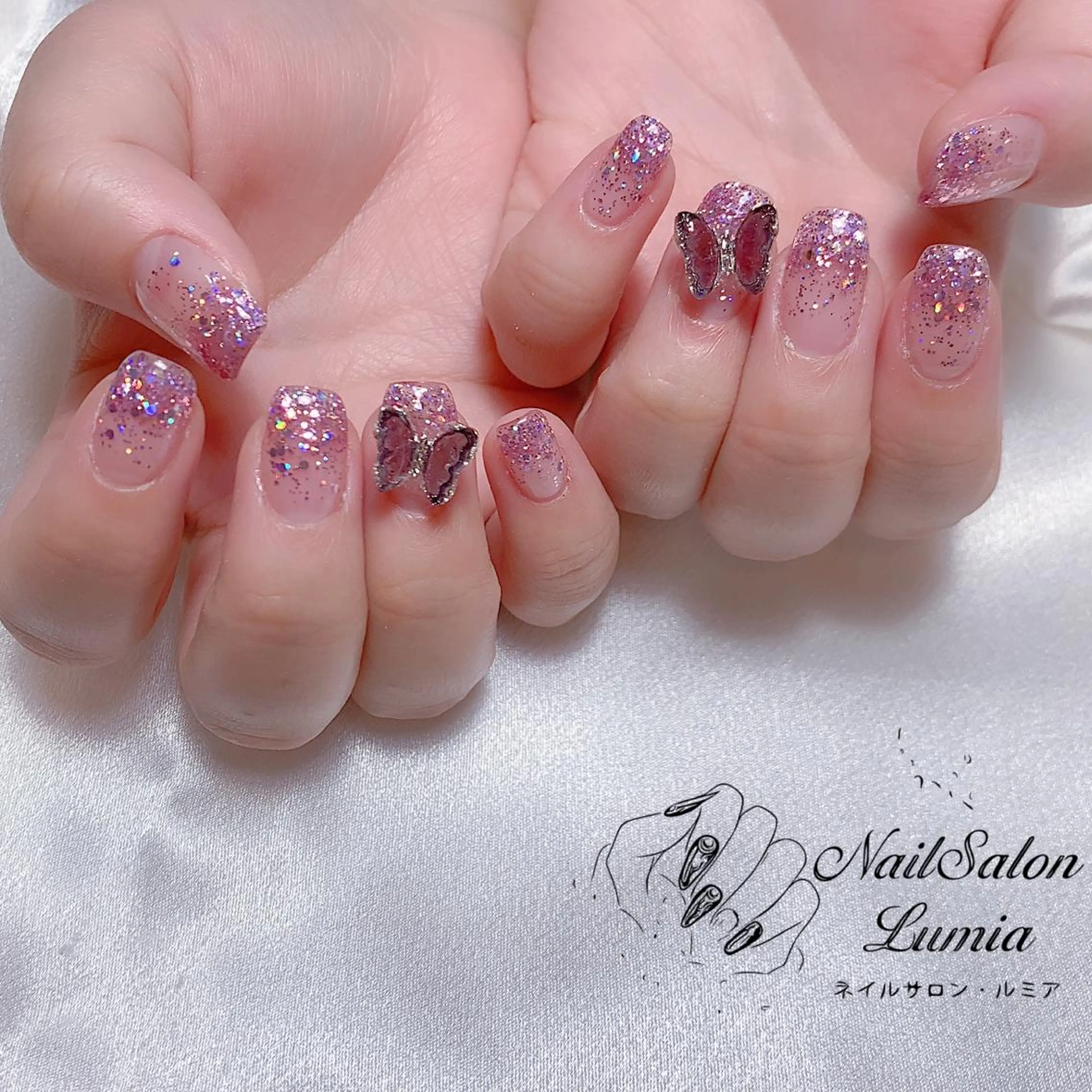ネイル ハンドネイル ネイルサロン ルミア Lumia 店長のネイルデザイン