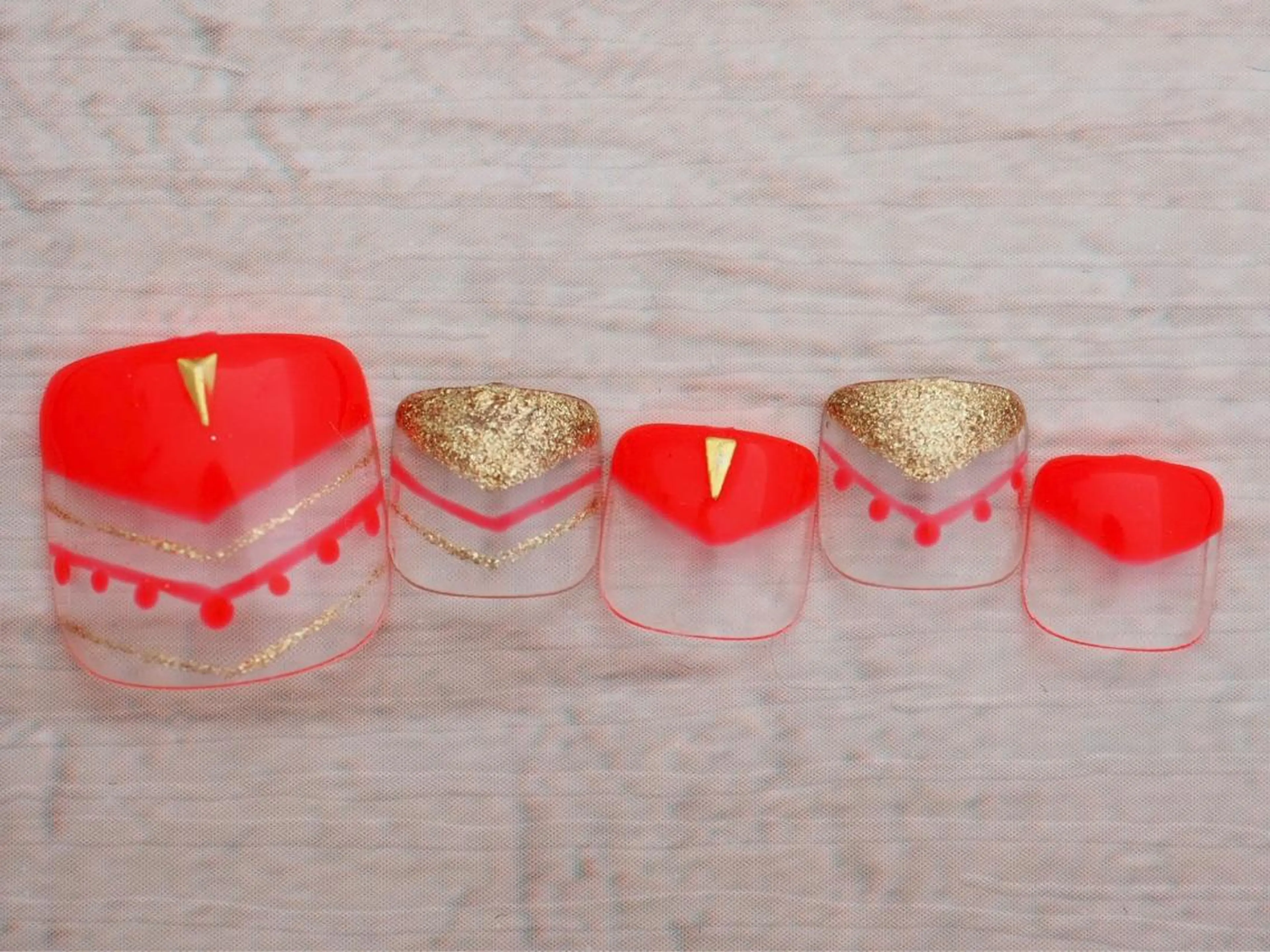 ネイル トップネイリスト Ribbon立川店のネイルデザイン