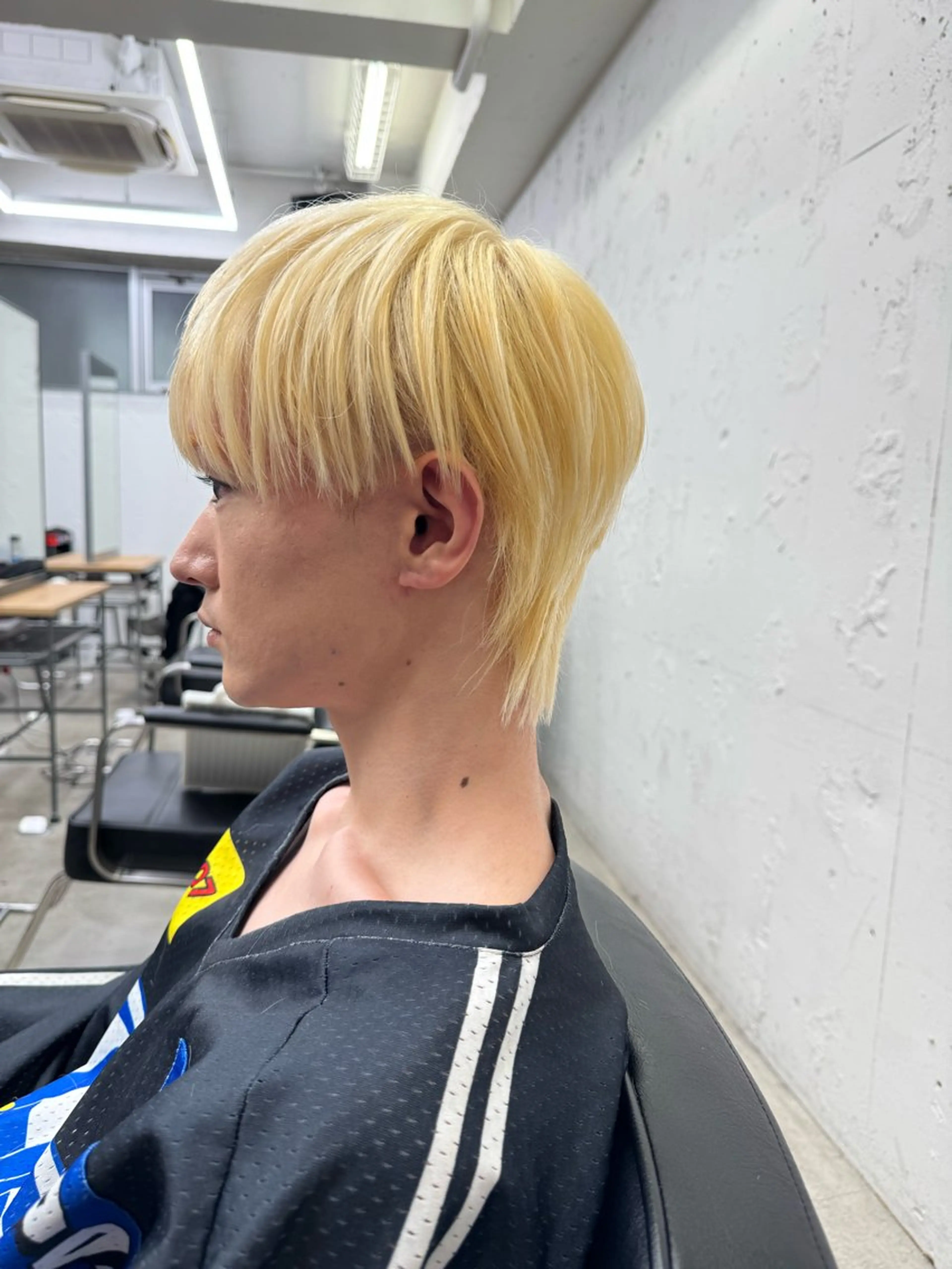 ショート カラー メンズ センターパート メンズ韓国風 マッシュウルフ マッシュ メンズショート カット ヘアカラー トリートメント Hair salon f所属・💈メンズ特化💈 TASUKUのヘアスタイル