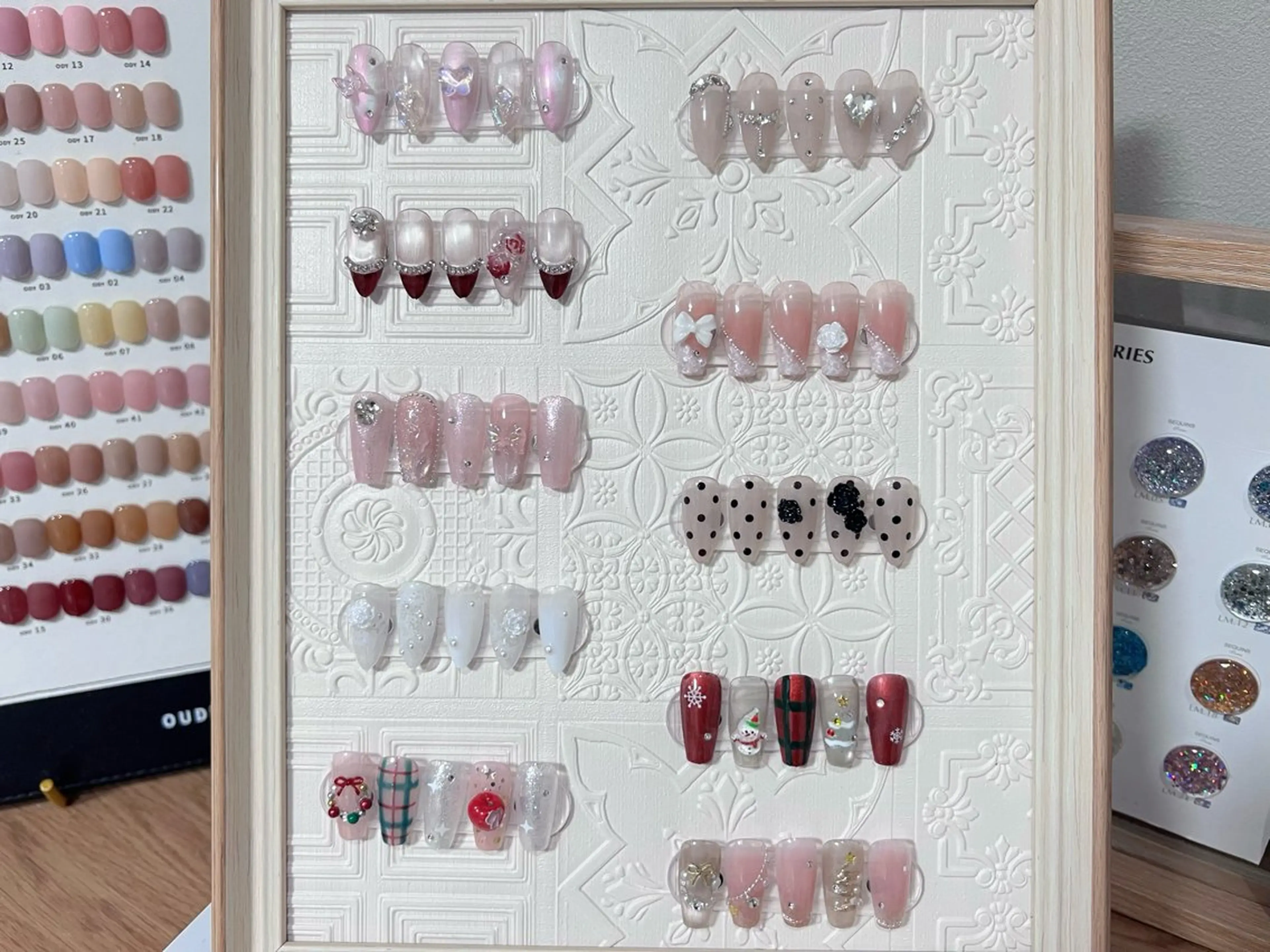 【ジェルオフ無料】12🈷️限定大人気定額ワンホンデザインコース¥7500→¥6980の写真