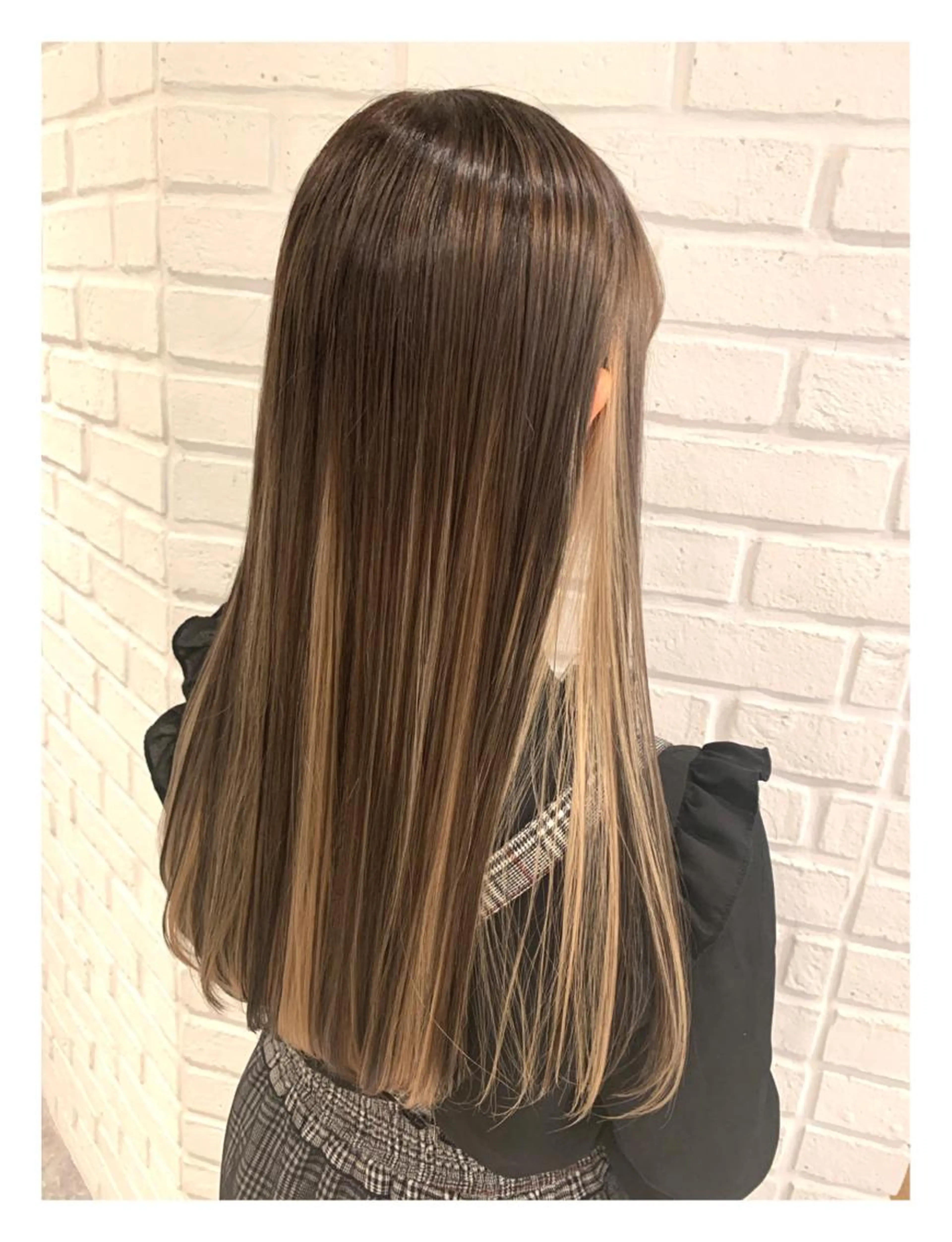 【カット✂︎ダブルカラー✂︎ Aujur2stepトリートメント】ブリーチ込みです！デザインカラーを求める方へ♡の写真