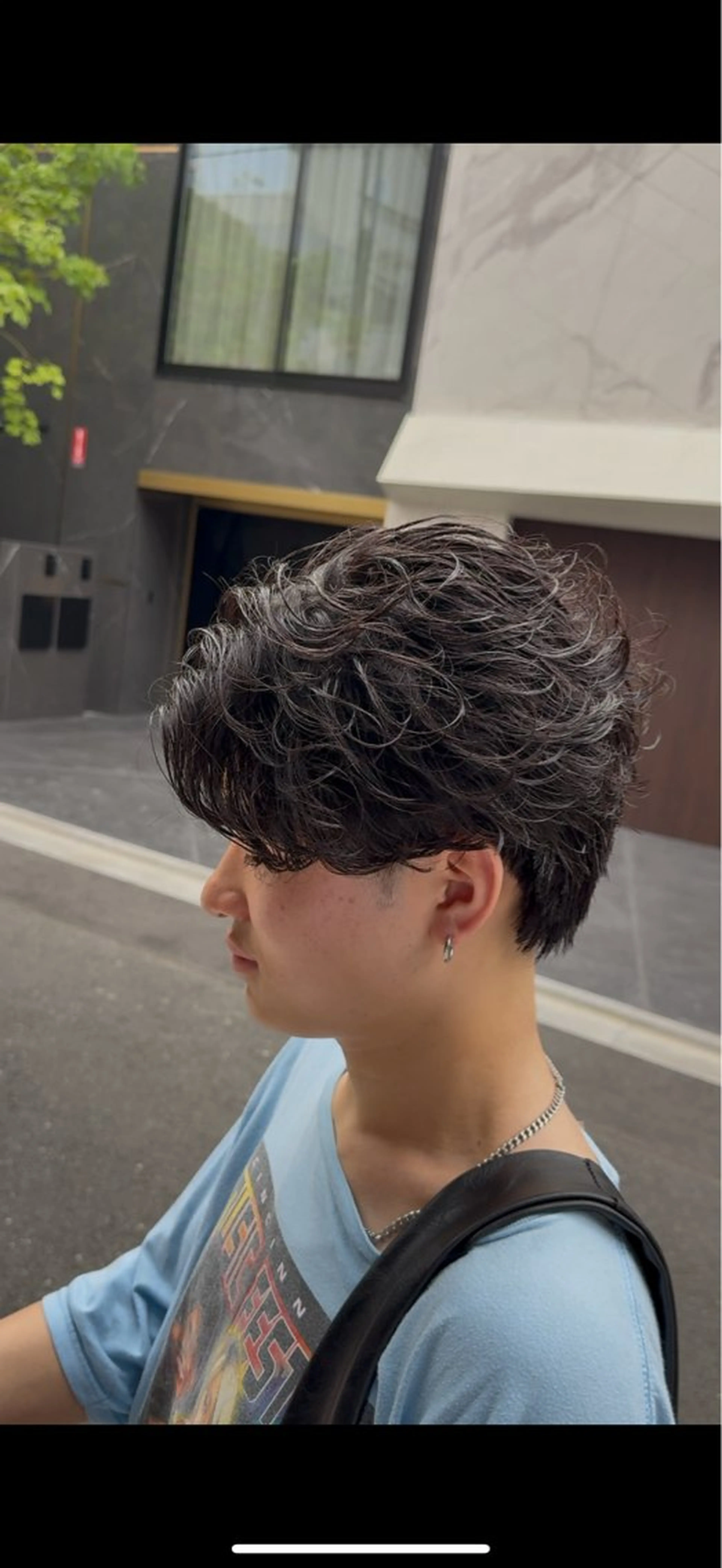 パーマ メンズ 当日予約⭕️ fifth渋谷太田のヘアスタイル