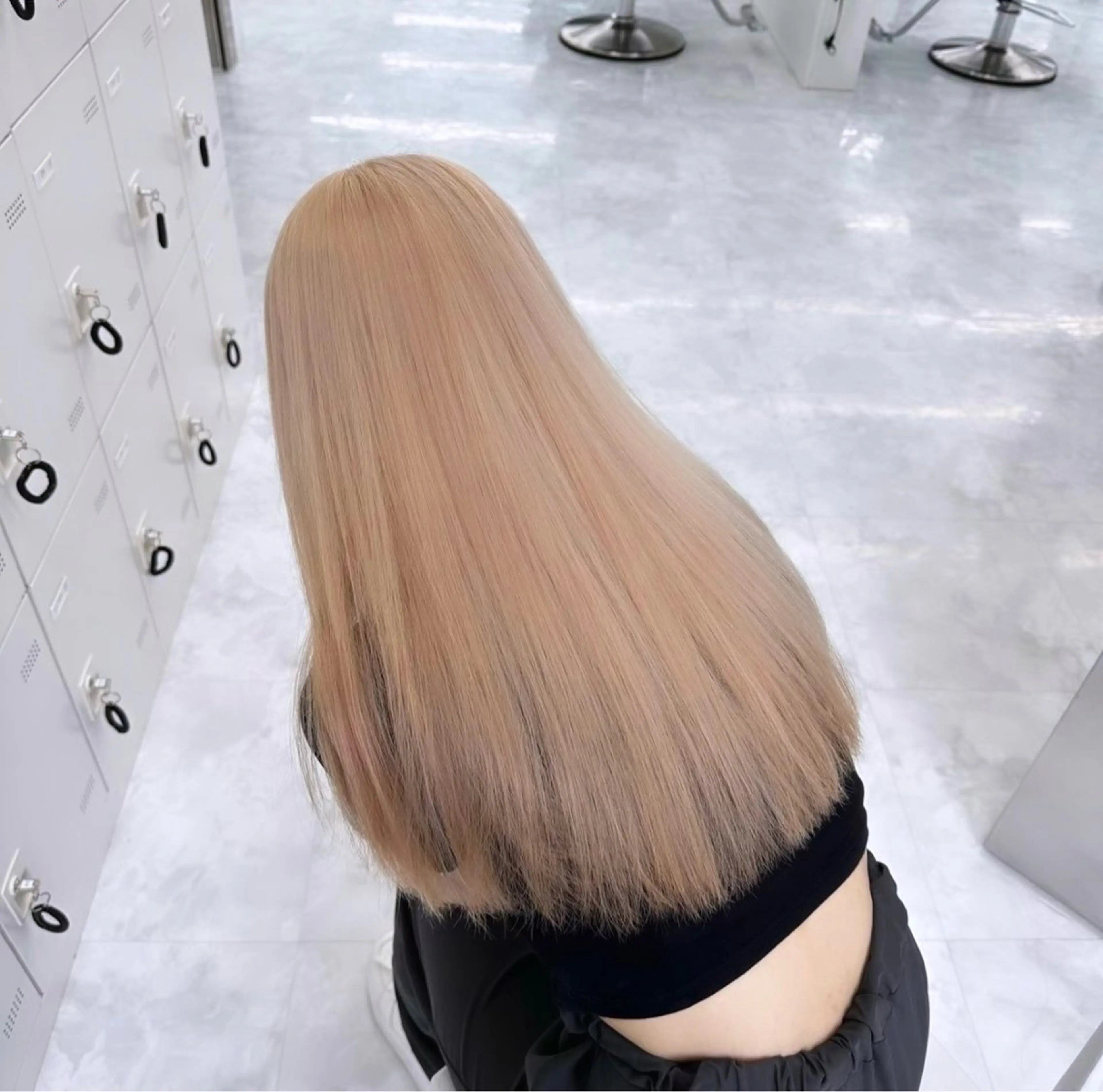 傷み最小限のケアブリーチtriple color➕メンテナンスcut➕炭酸スパ𓏸𓈒➕stylingの写真