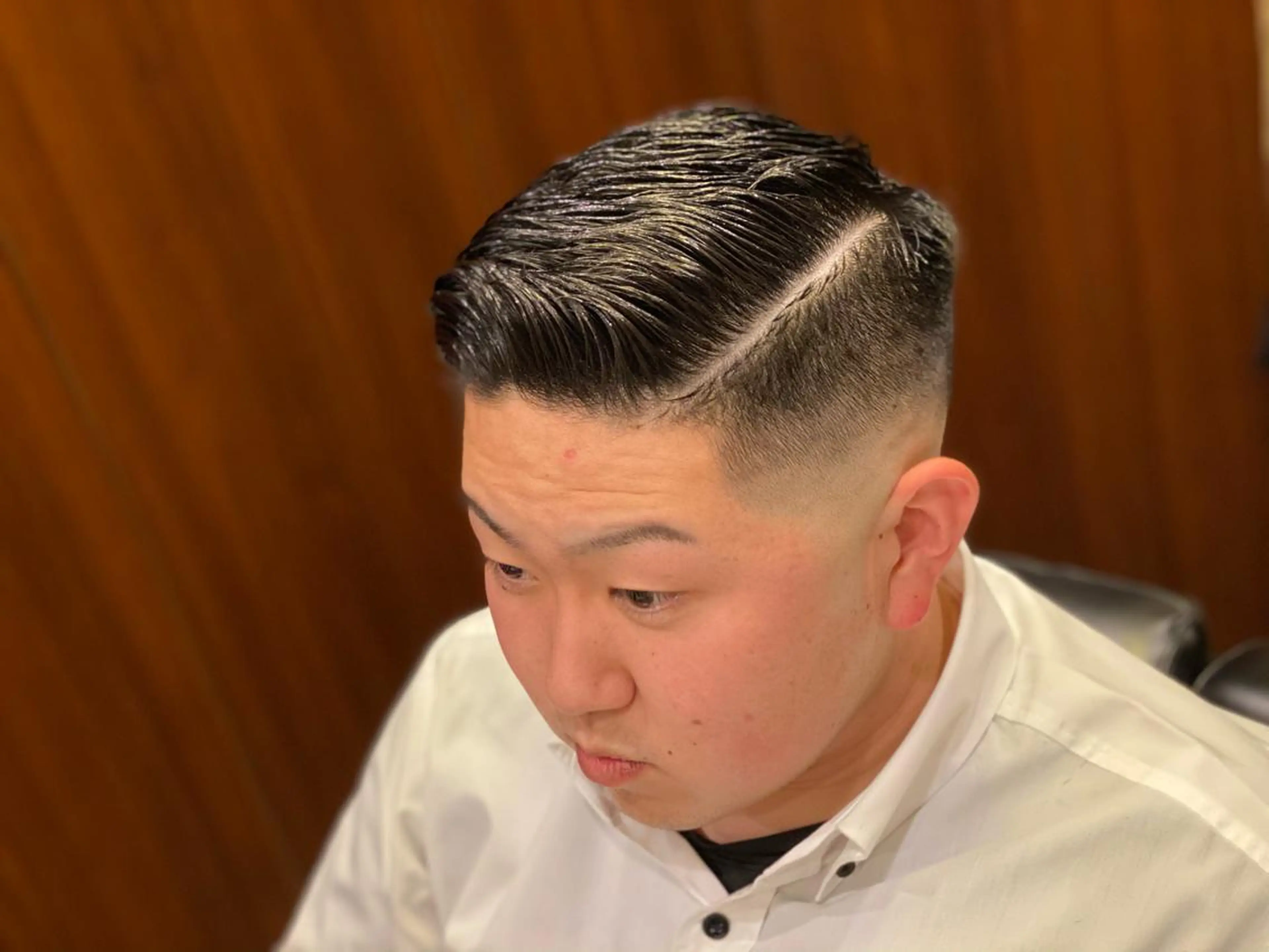 ショート メンズ フェードカット スキンフェード 浅見 天翔のヘアスタイル