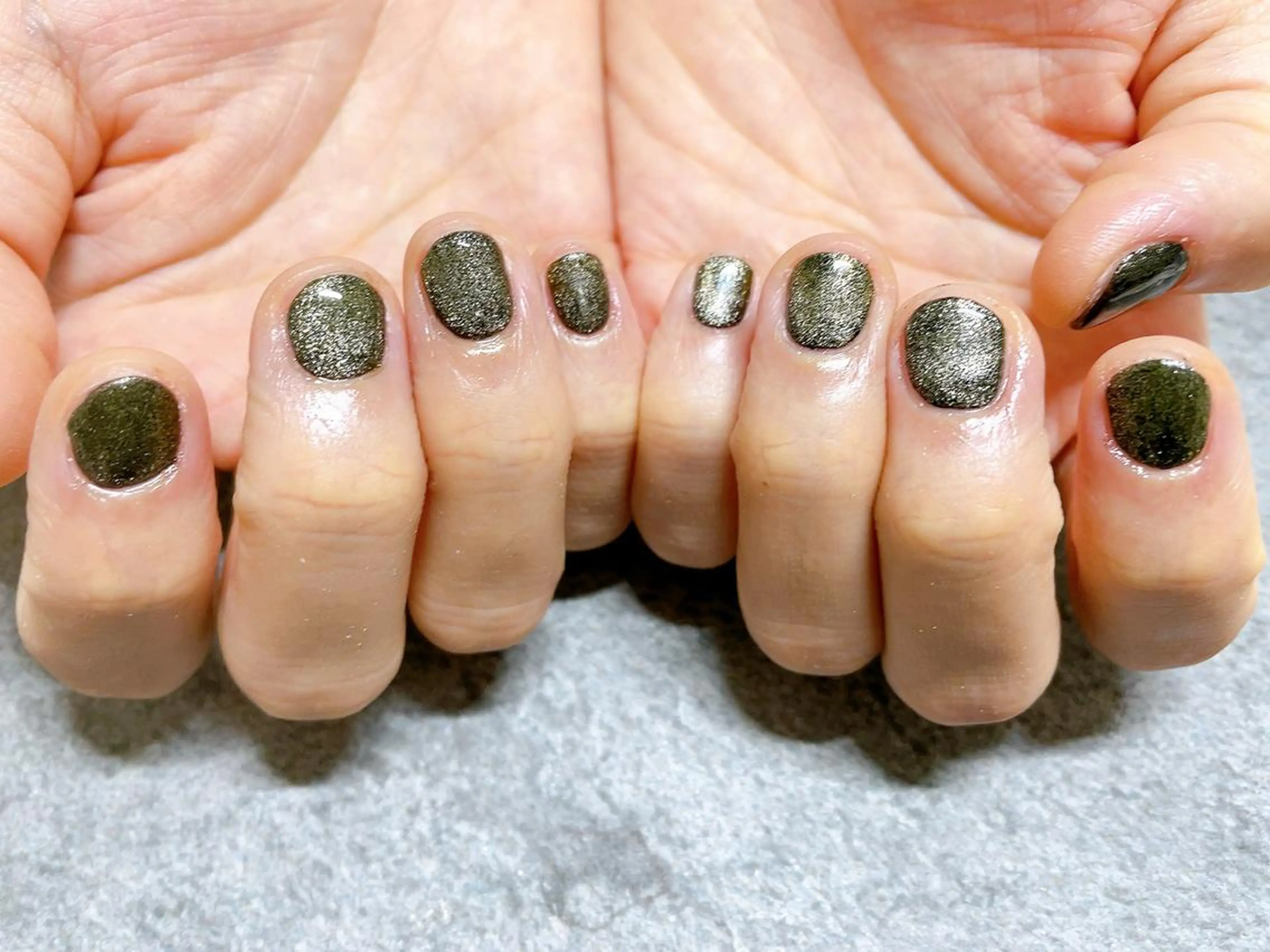 ネイル オーロラネイル フラワーネイル フットネイル フレンチネイル ジェルネイル ハンドネイル Mogu nail 二子玉川のネイルデザイン