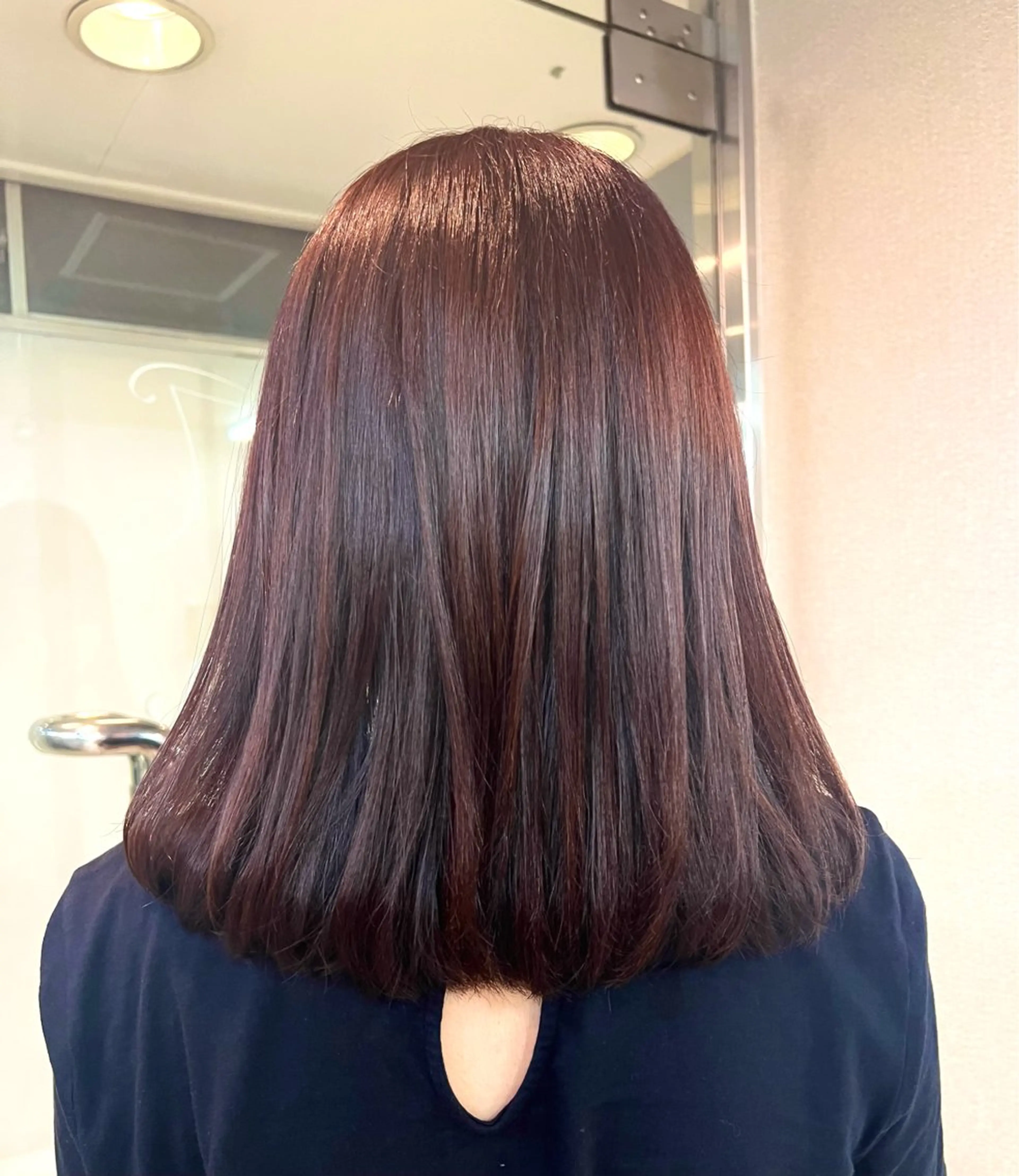 ミディアム カラー ブラウンカラー ピンクカラー ピンクブラウン men's&ladys J'sGrace【メンズアンドレディース ジェイズグレイス】所属・🌻J'sGrace /JUMA🌻のヘアスタイル