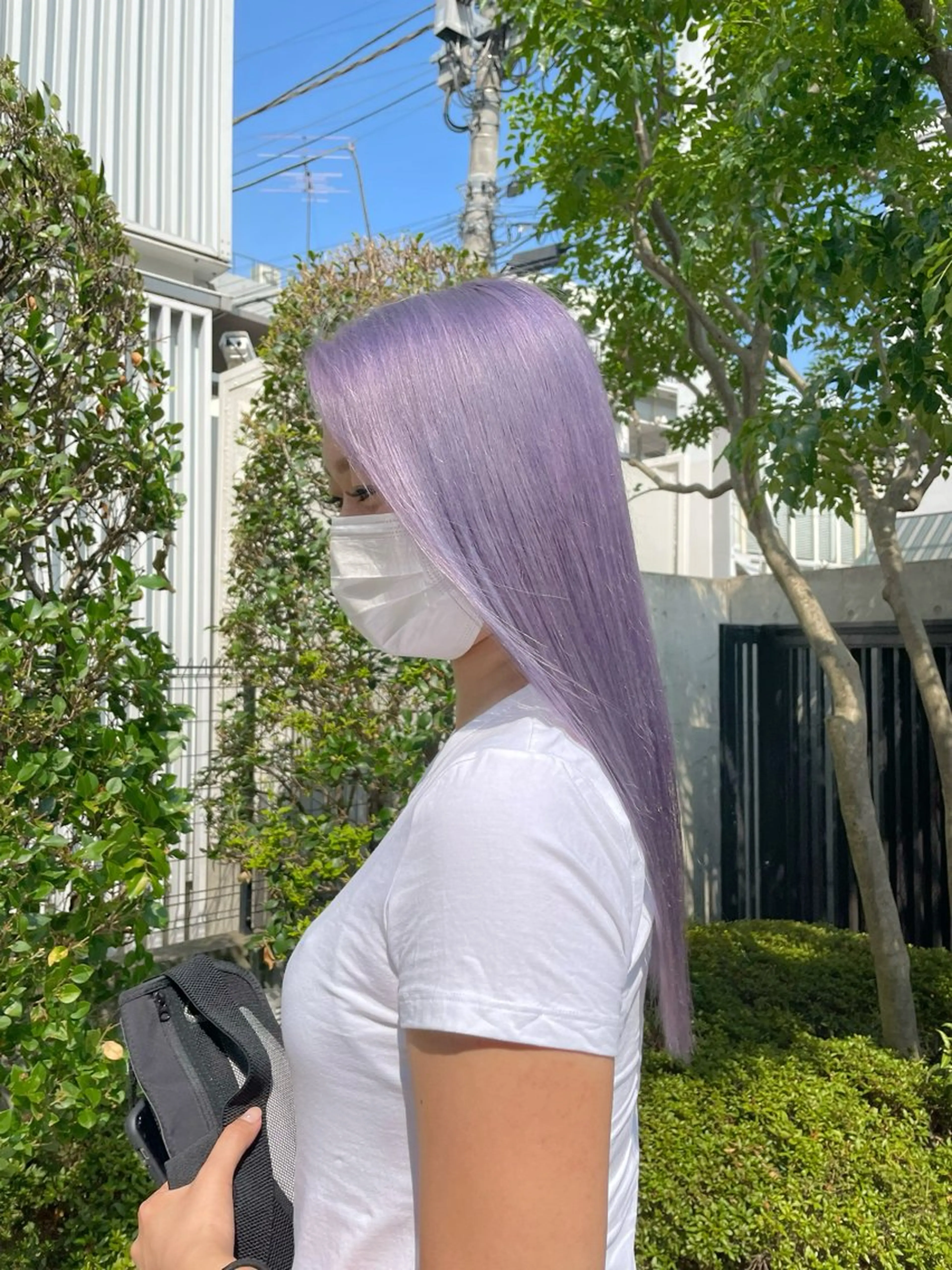 セミロング カラー ヘアカラー トリートメント ヘアセット 柔らかカラー/ レイヤーYUTO🧋のヘアスタイル