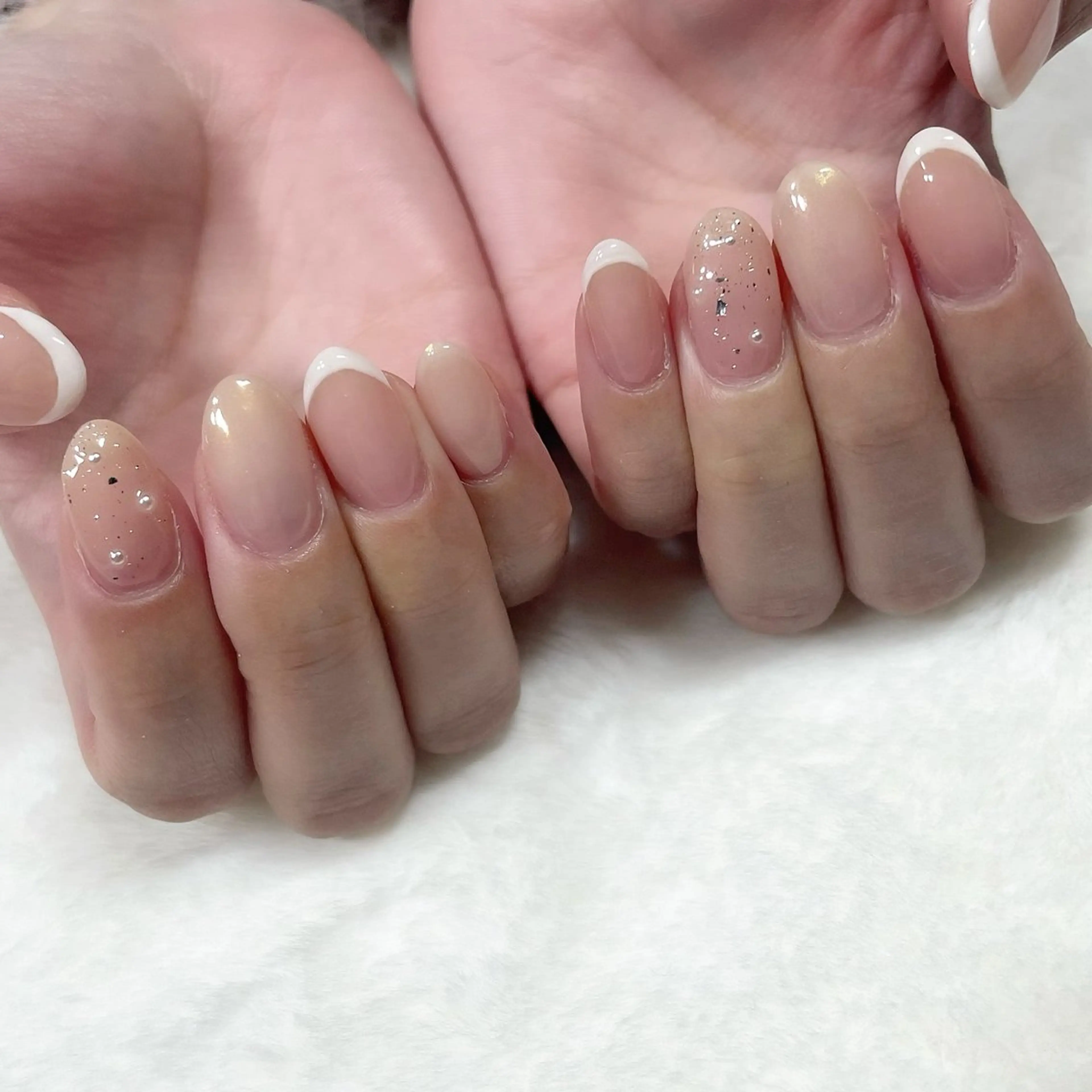 ネイル ジェルネイル シンプルネイル 東 千夏のネイルデザイン