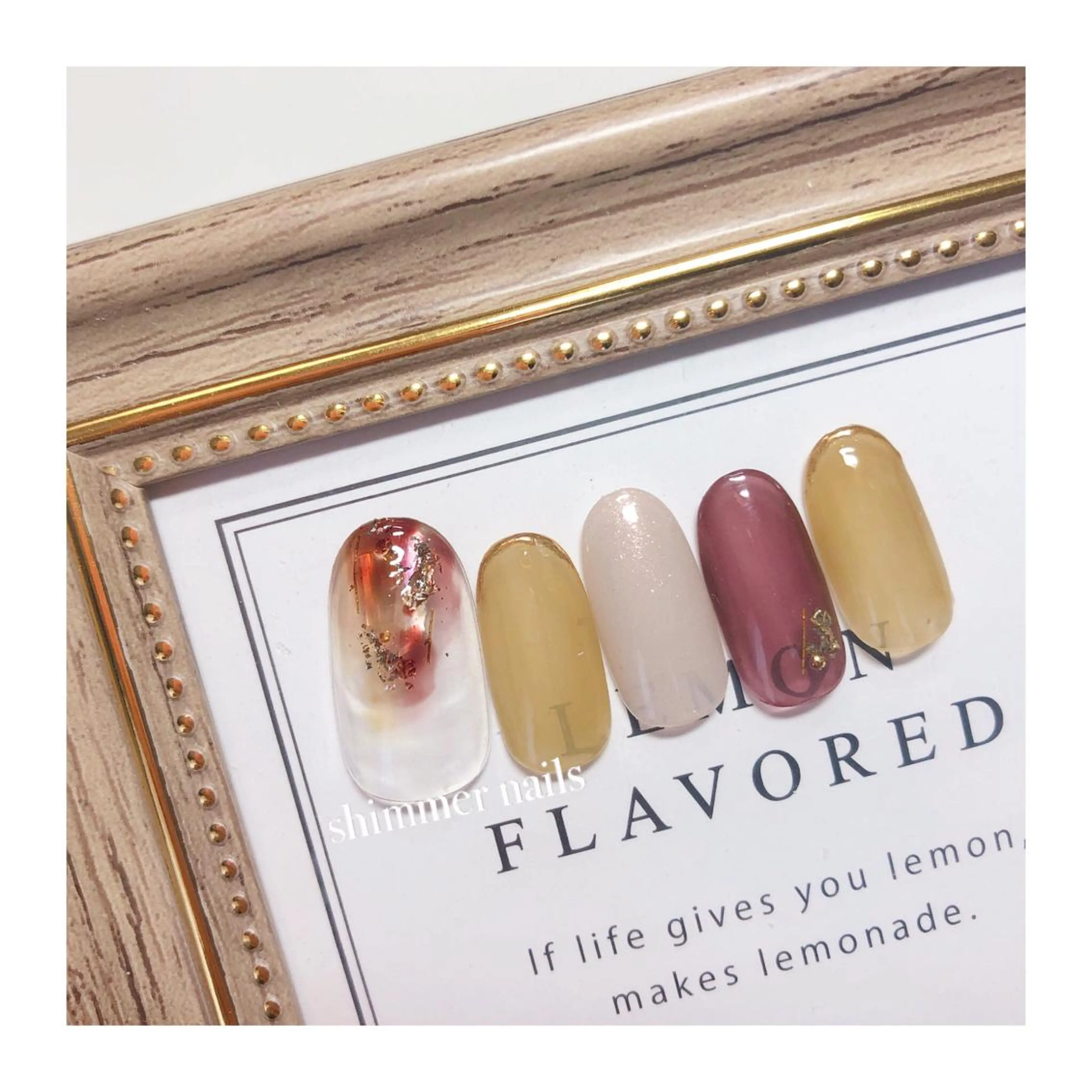 ネイル shimmer nailsのネイルデザイン