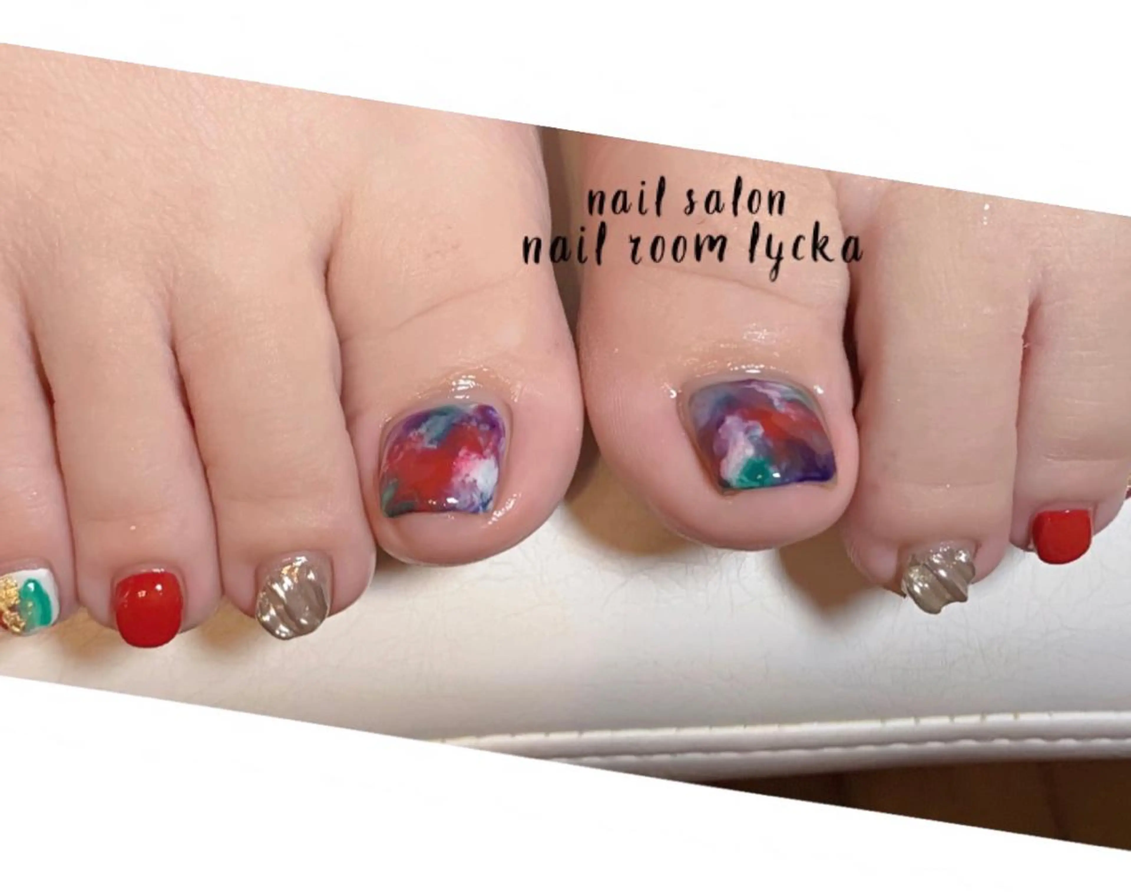 ネイル ﾈｲﾙﾙｰﾑﾘｯｶ 𝐦𝐚𝐲𝐮のネイルデザイン