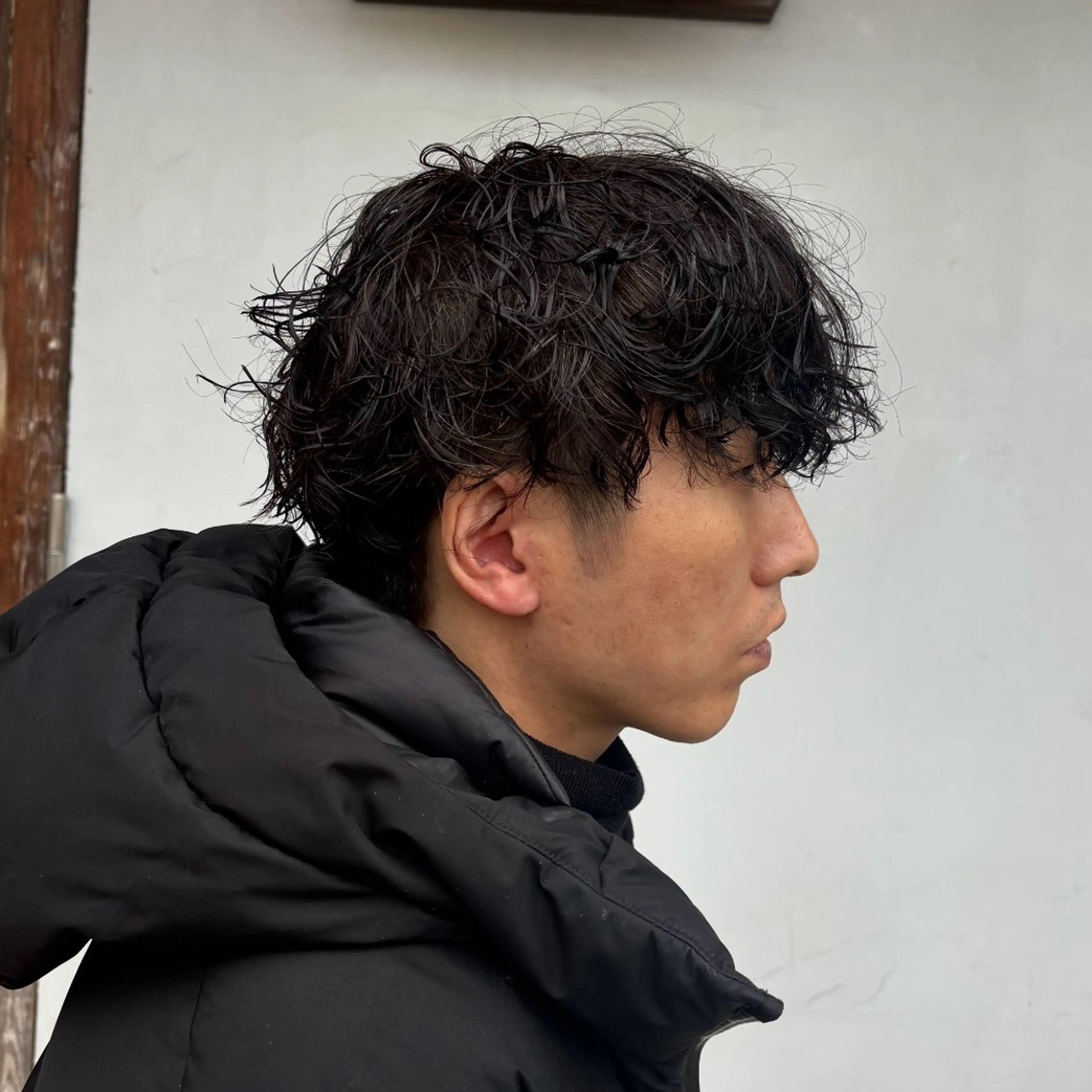 パーマ メンズ カット パーマ 岡田神奈 /デザインパーマ🐝のヘアスタイル