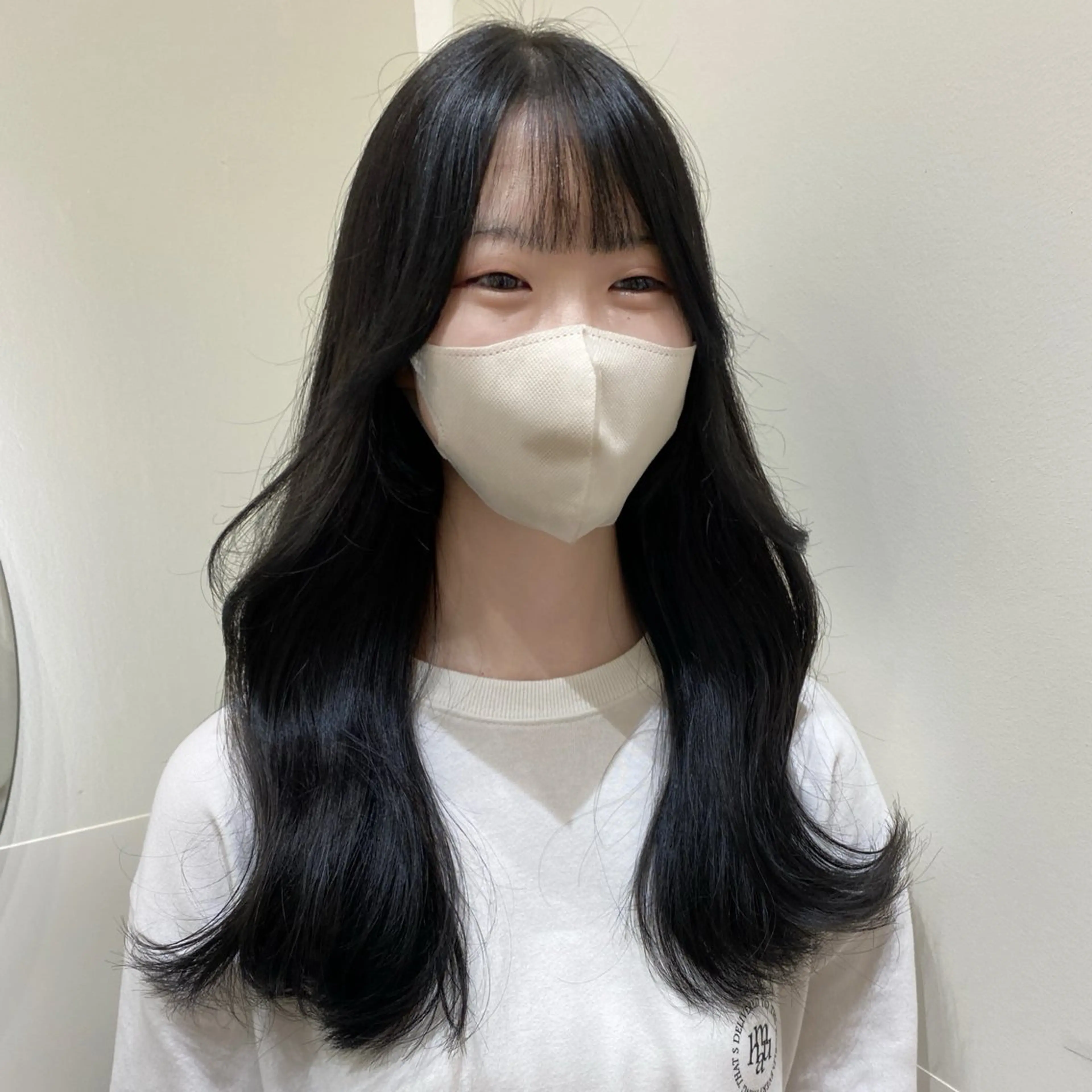 韓国風🇰🇷透明感カラーの写真